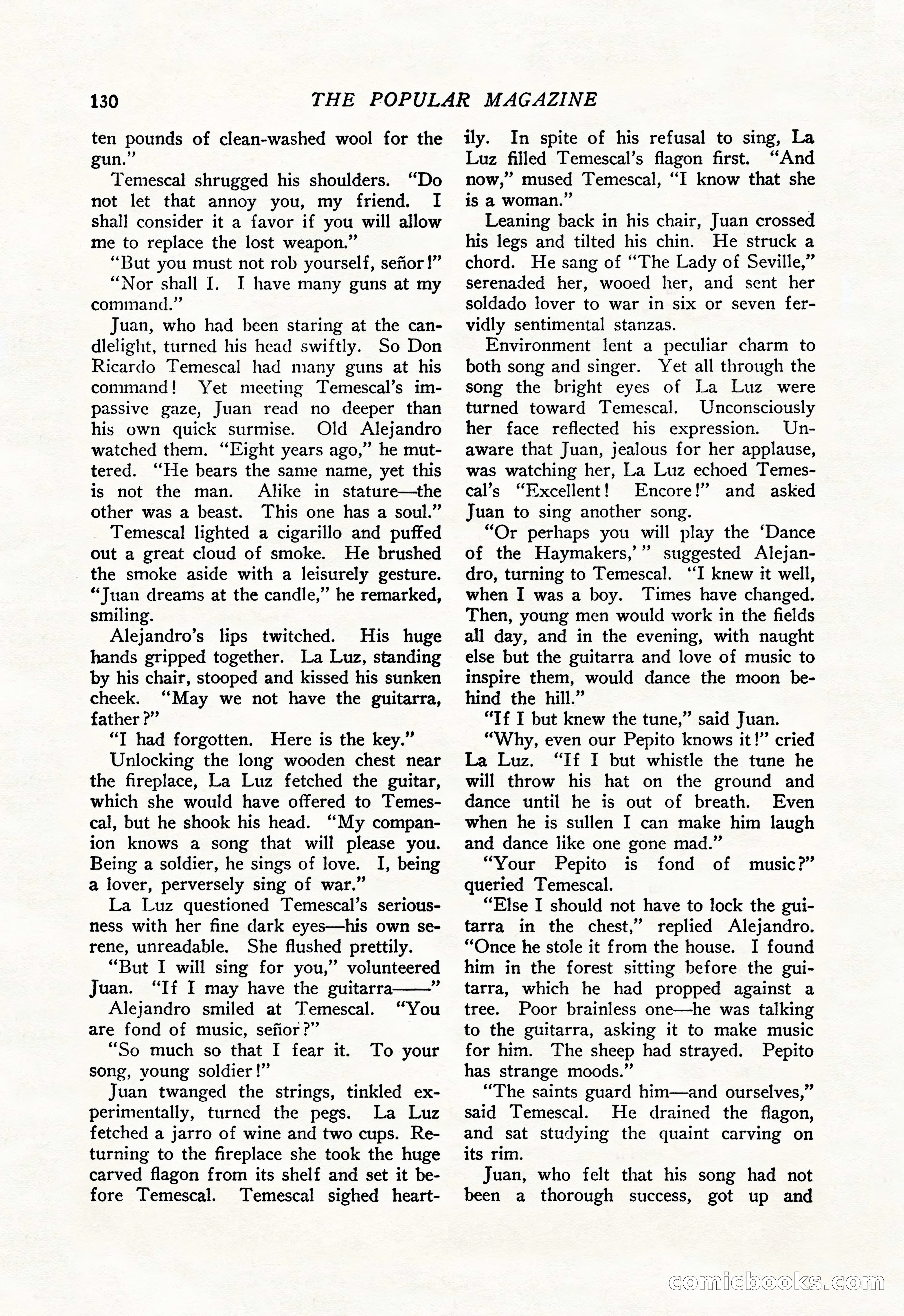 The Popular Magazine, January 20, 1925 — page 132 of 196