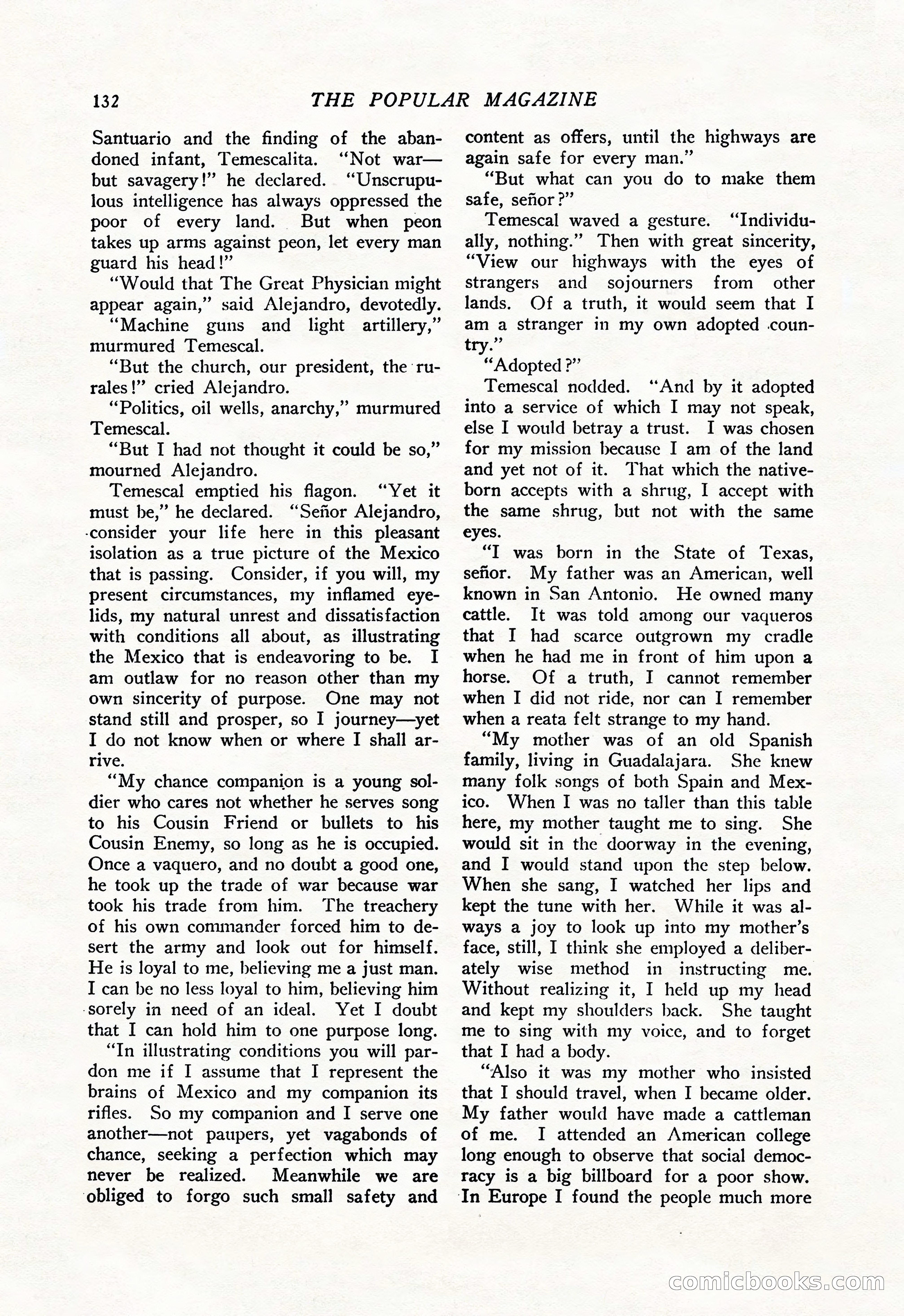 The Popular Magazine, January 20, 1925 — page 134 of 196