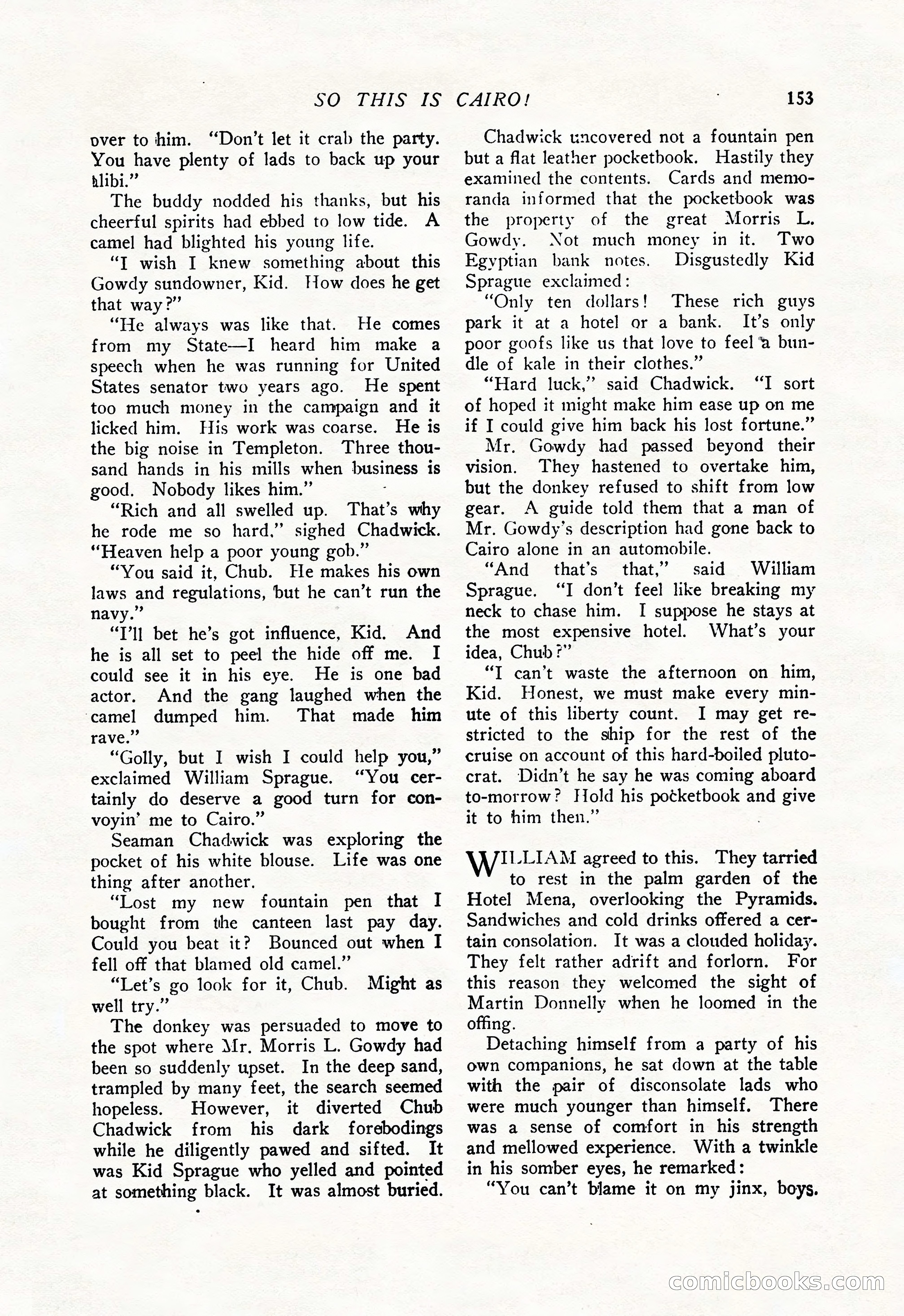 The Popular Magazine, January 20, 1925 — page 155 of 196