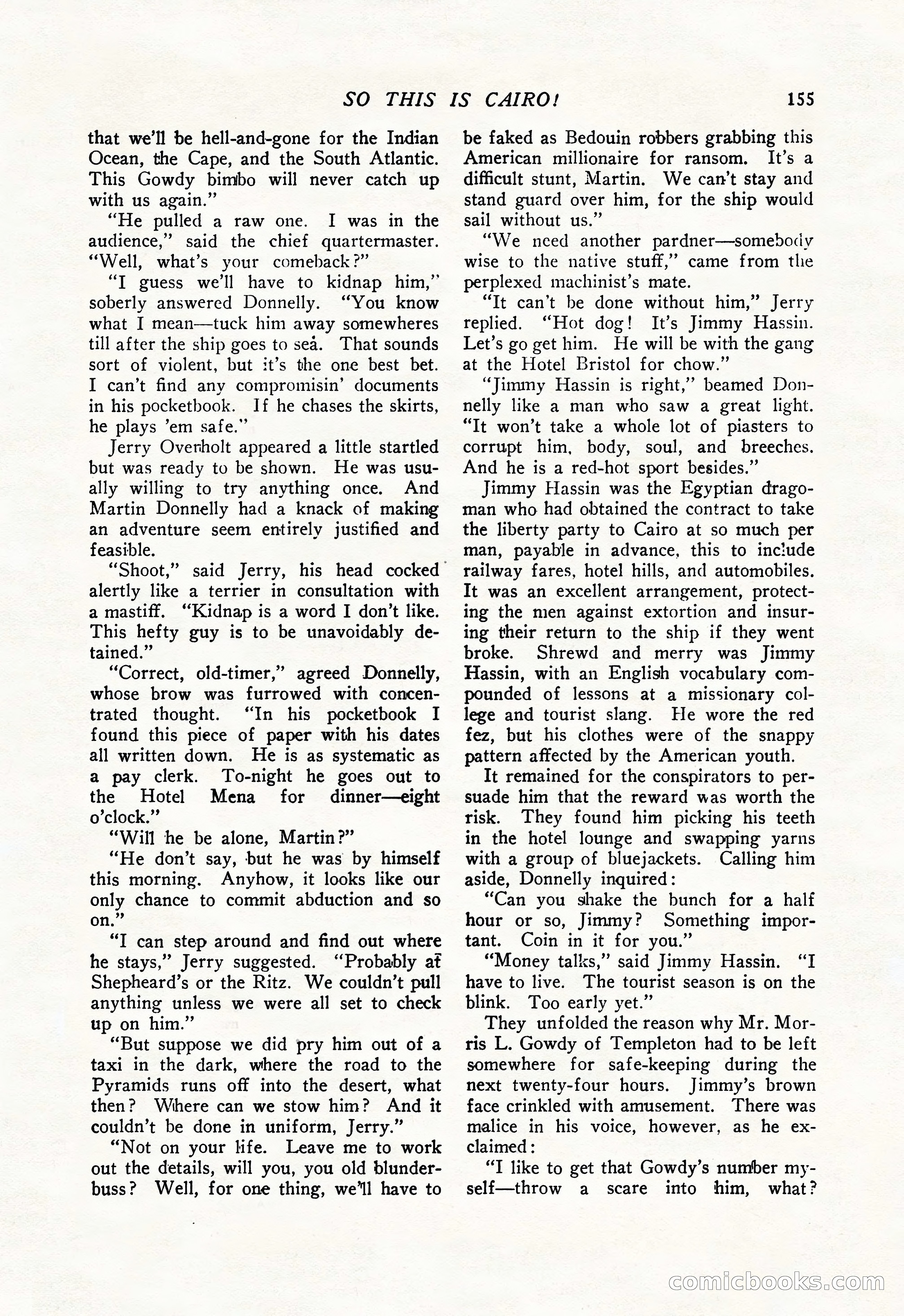 The Popular Magazine, January 20, 1925 — page 157 of 196