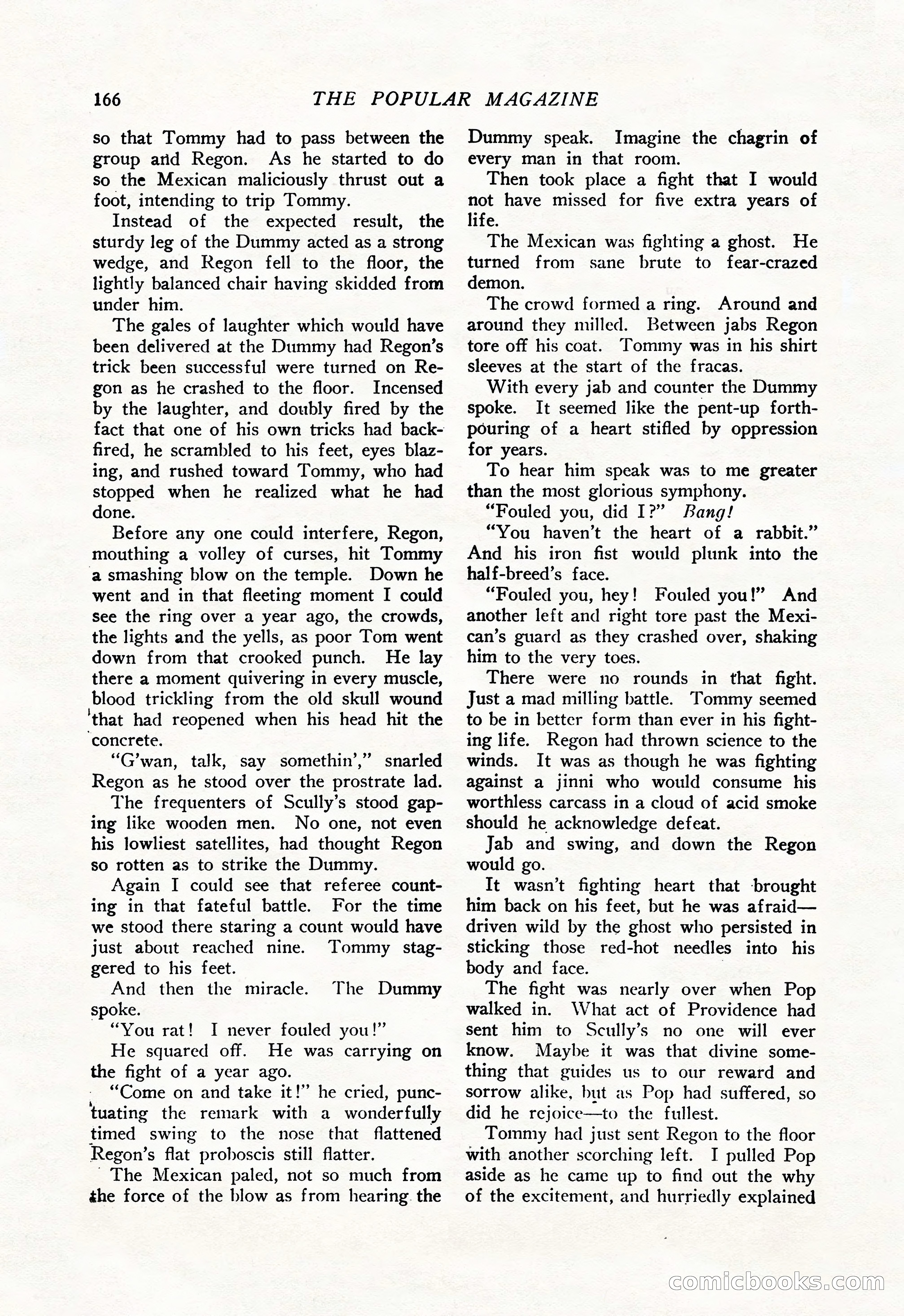 The Popular Magazine, January 20, 1925 — page 168 of 196