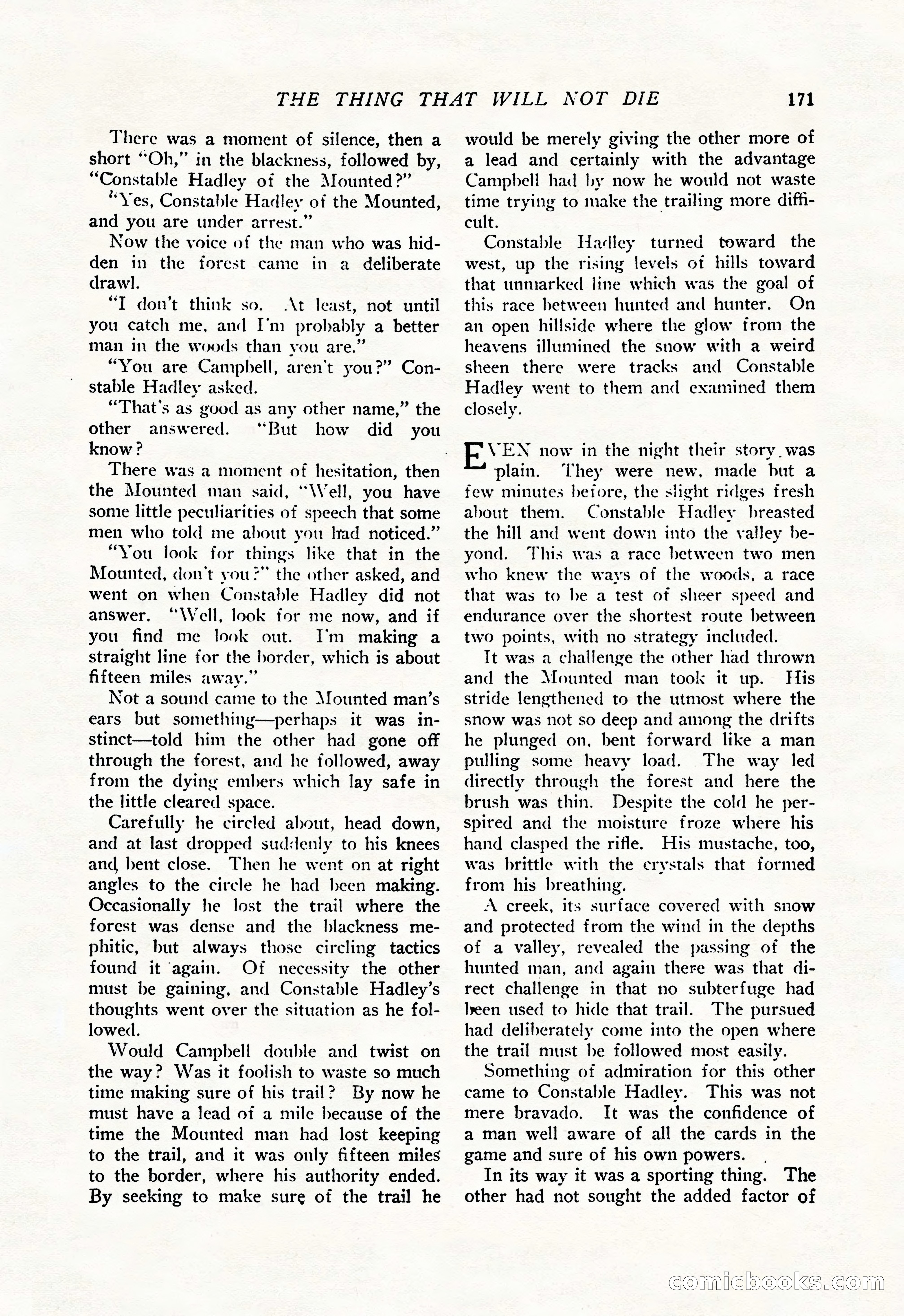The Popular Magazine, January 20, 1925 — page 173 of 196