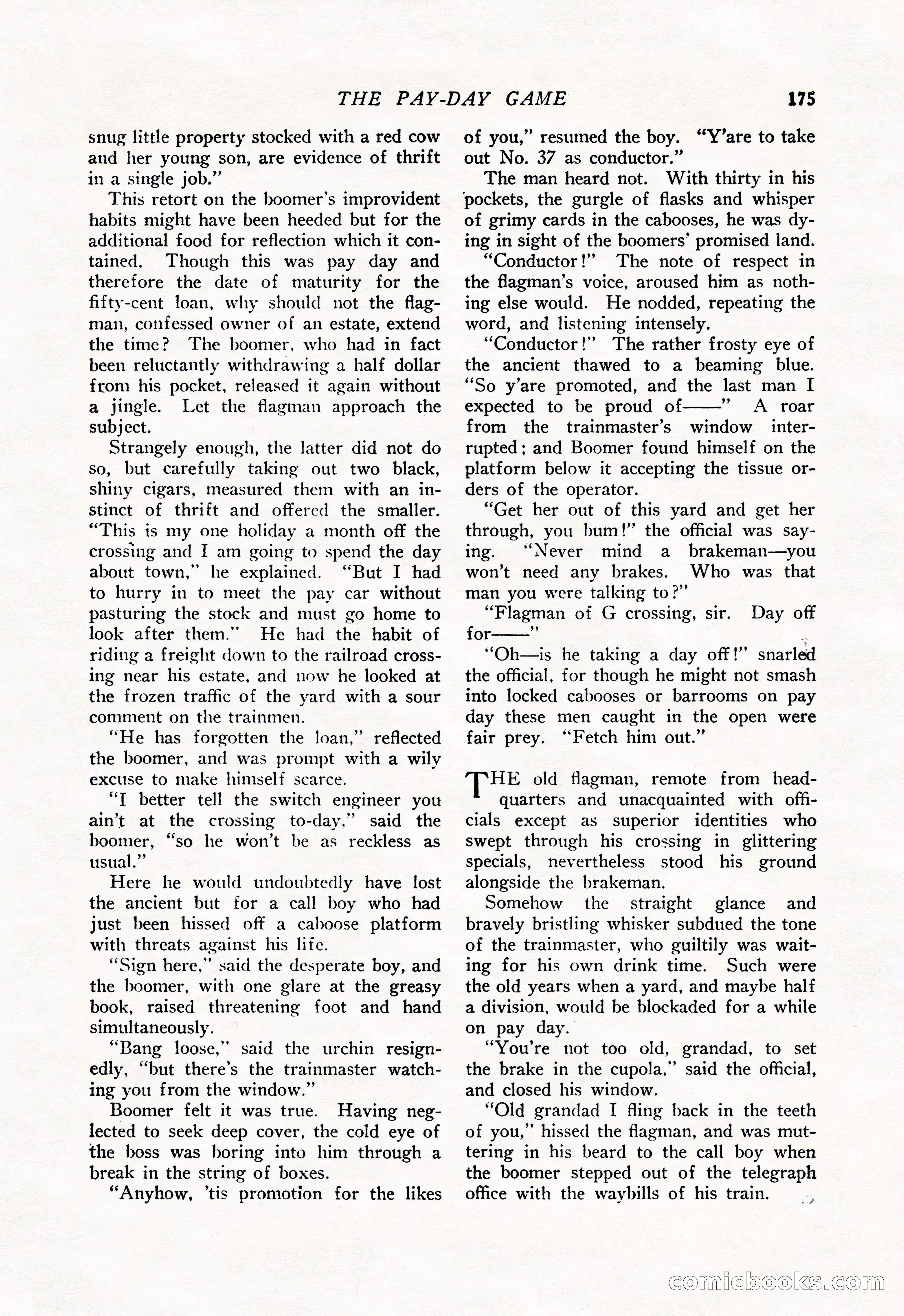 The Popular Magazine, January 20, 1925 — page 177 of 196