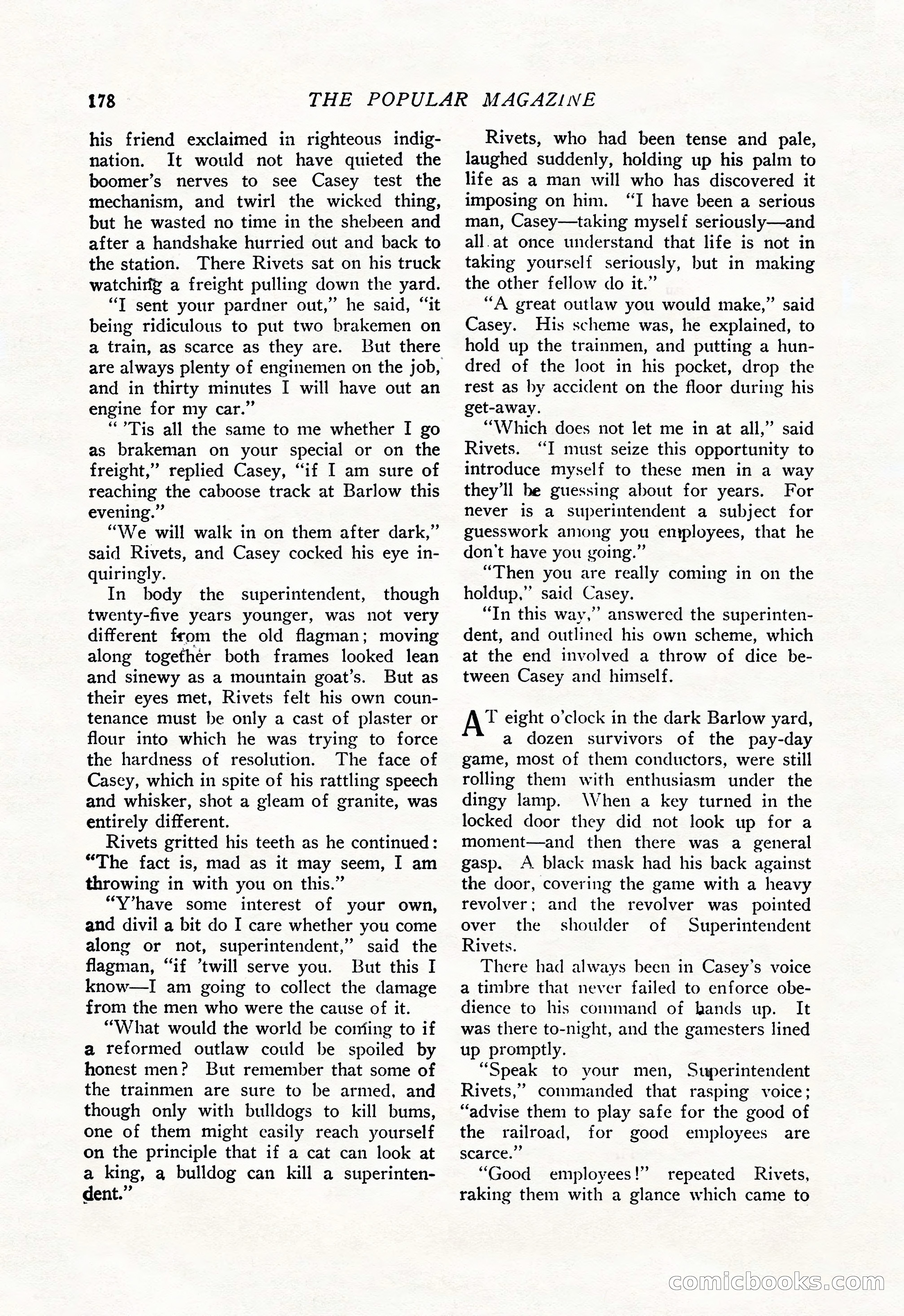 The Popular Magazine, January 20, 1925 — page 180 of 196