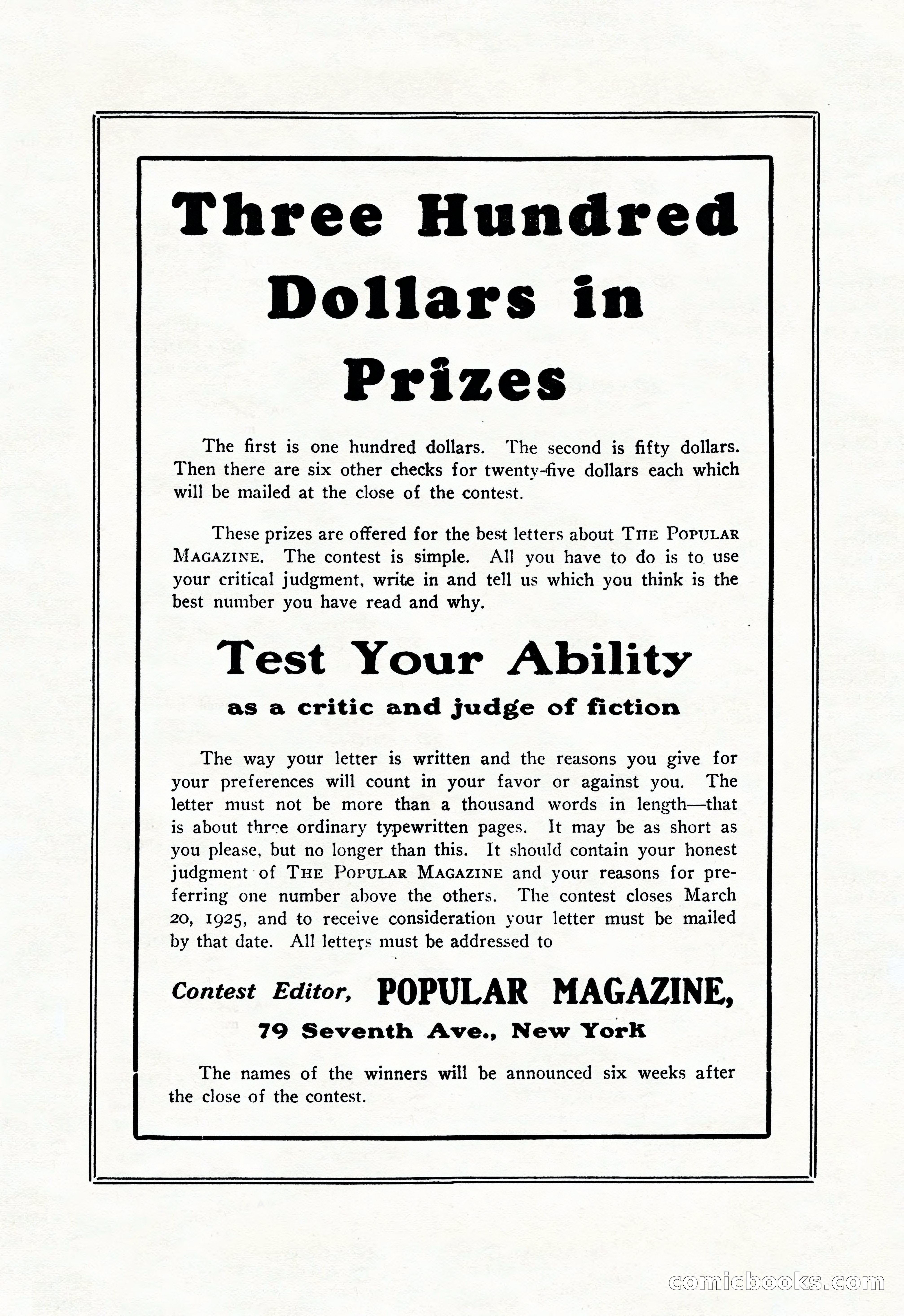 The Popular Magazine, January 20, 1925 — page 183 of 196