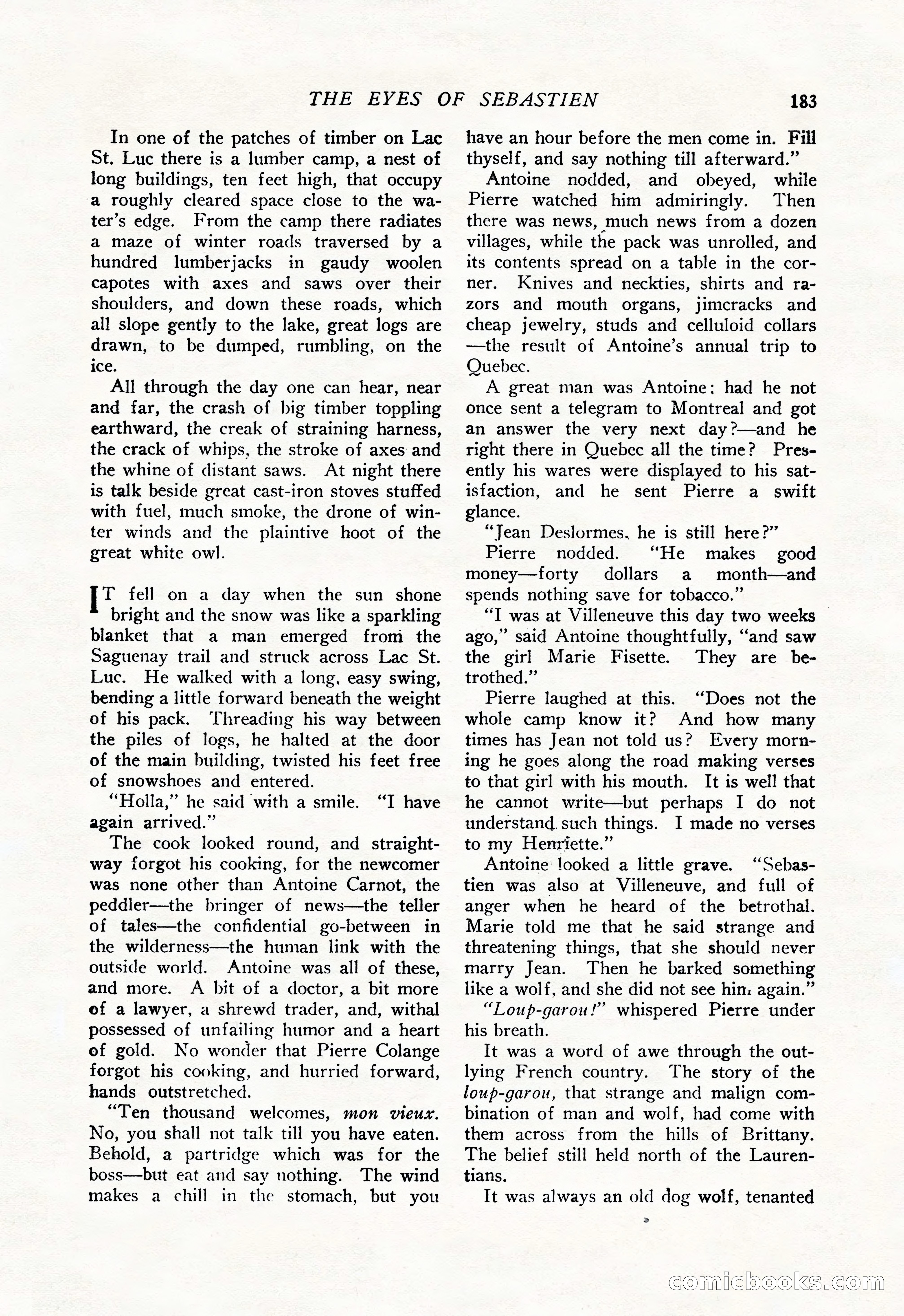 The Popular Magazine, January 20, 1925 — page 185 of 196