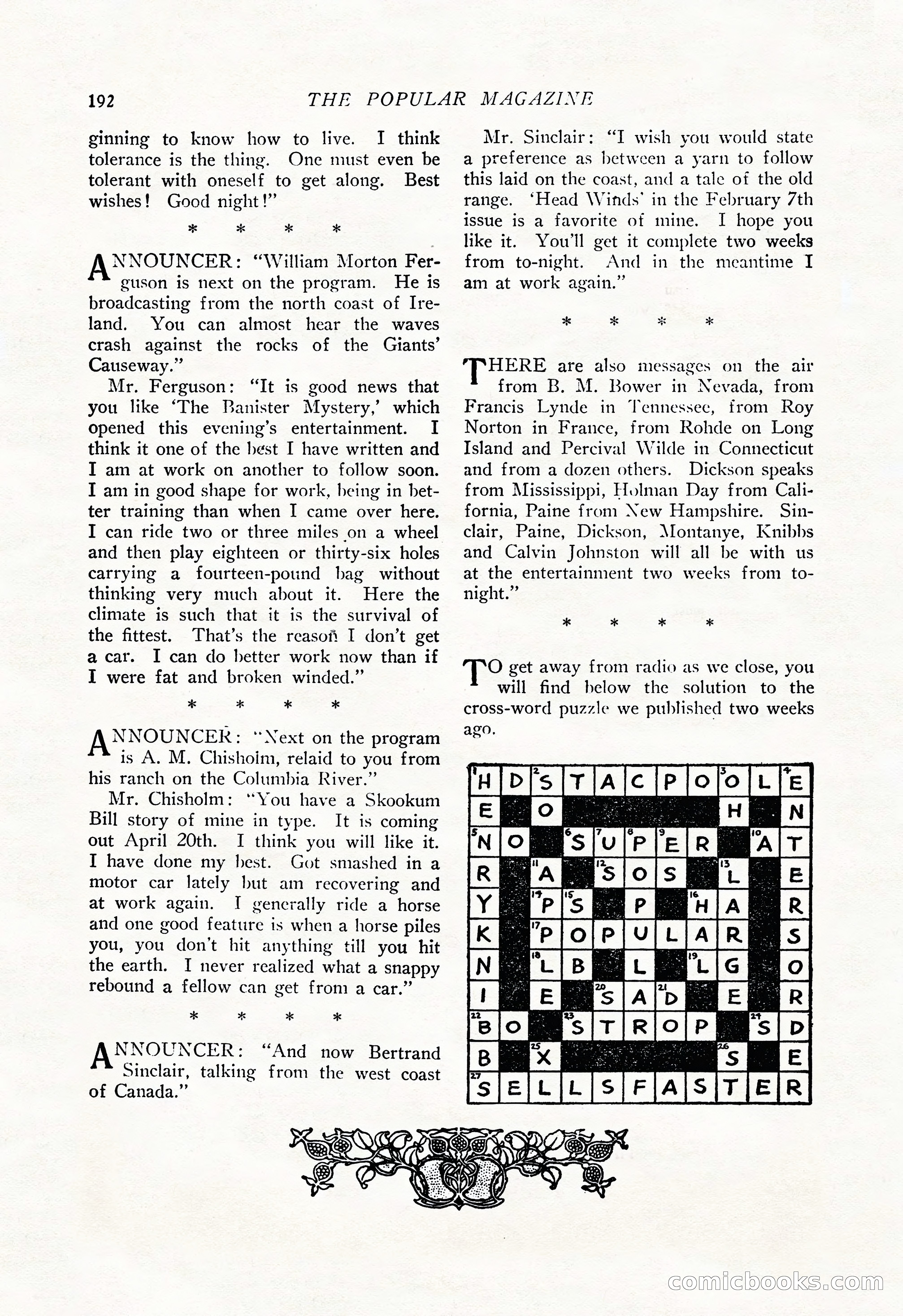 The Popular Magazine, January 20, 1925 — page 194 of 196