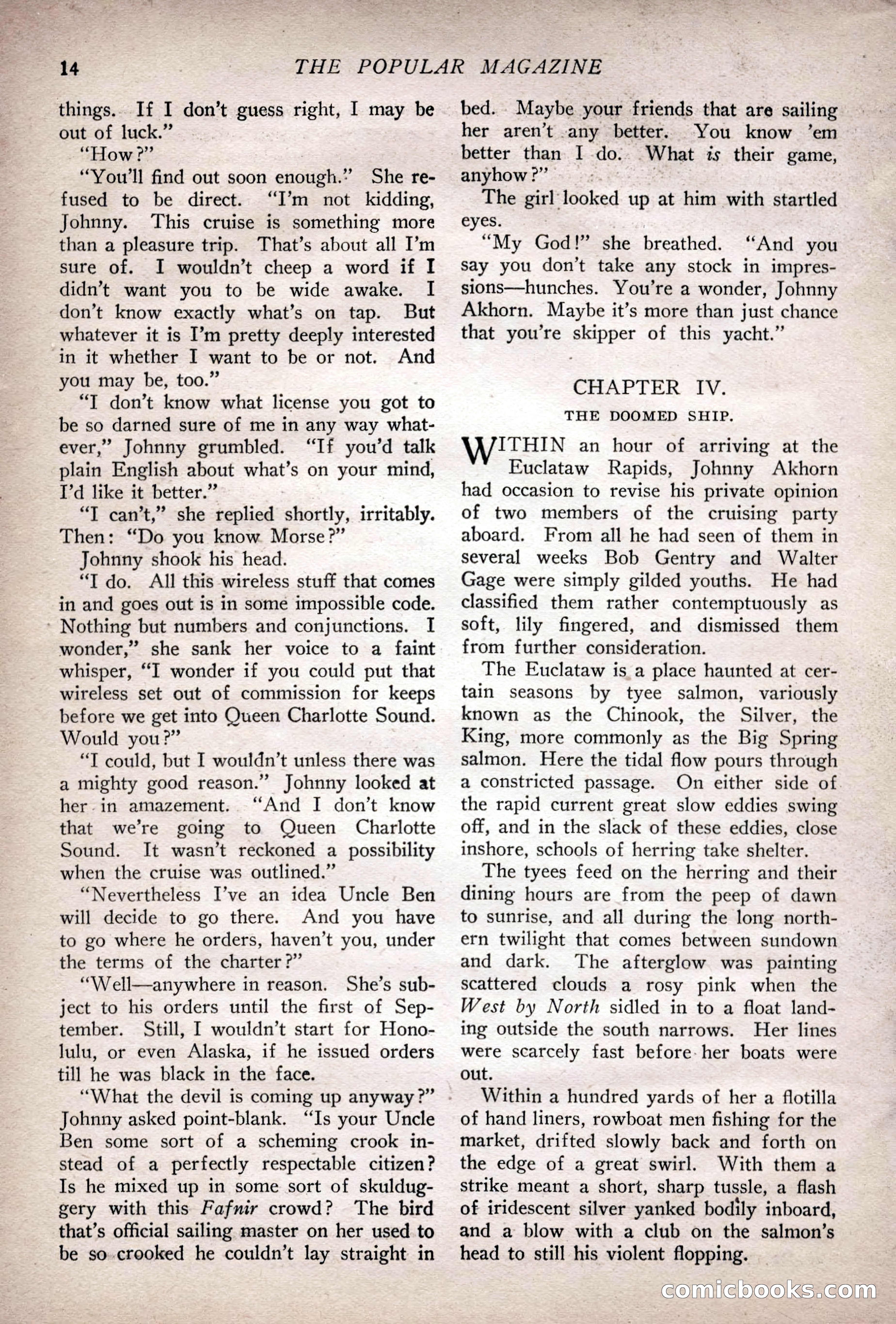 The Popular Magazine, February 7, 1925 — page 32 of 220