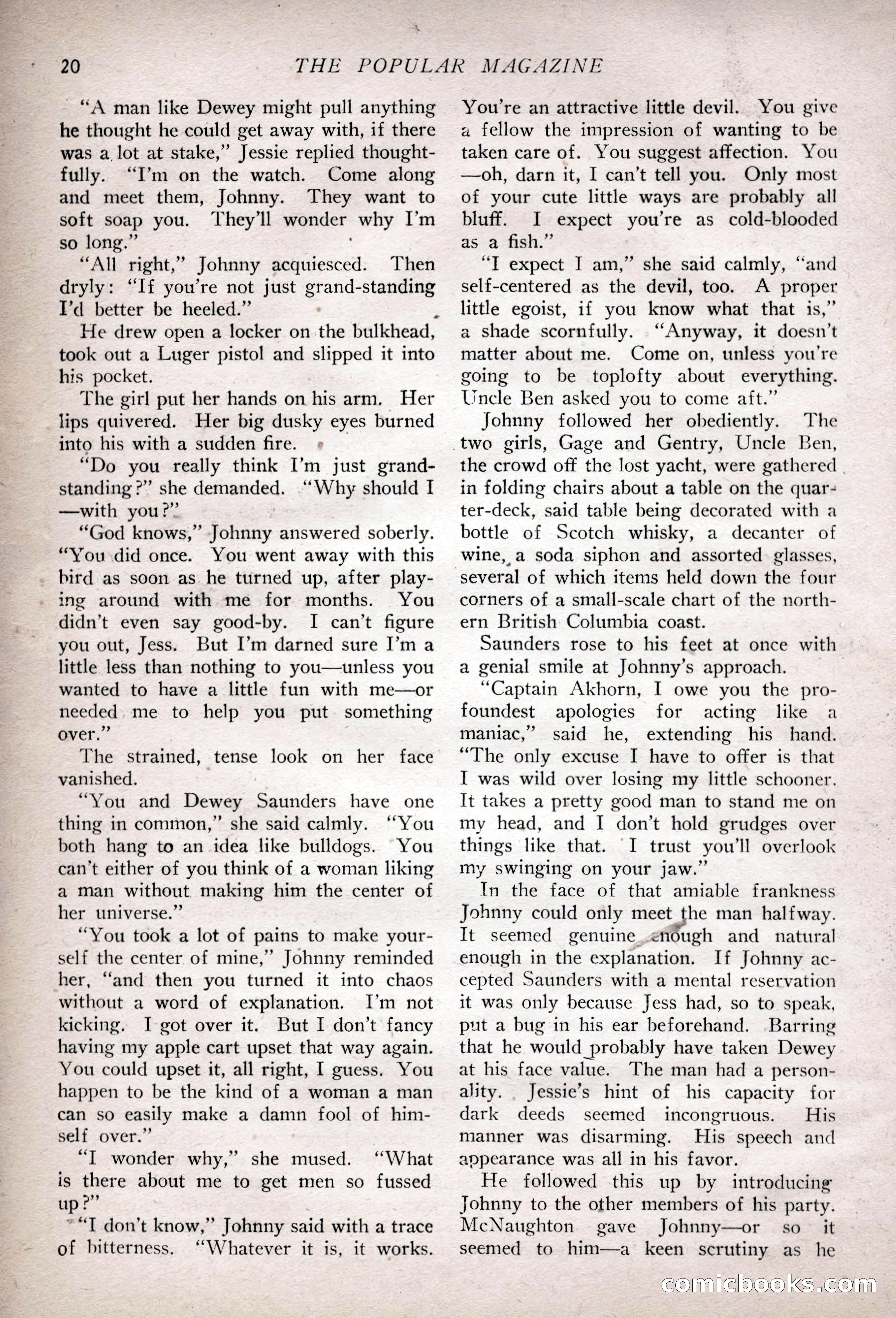 The Popular Magazine, February 7, 1925 — page 38 of 220
