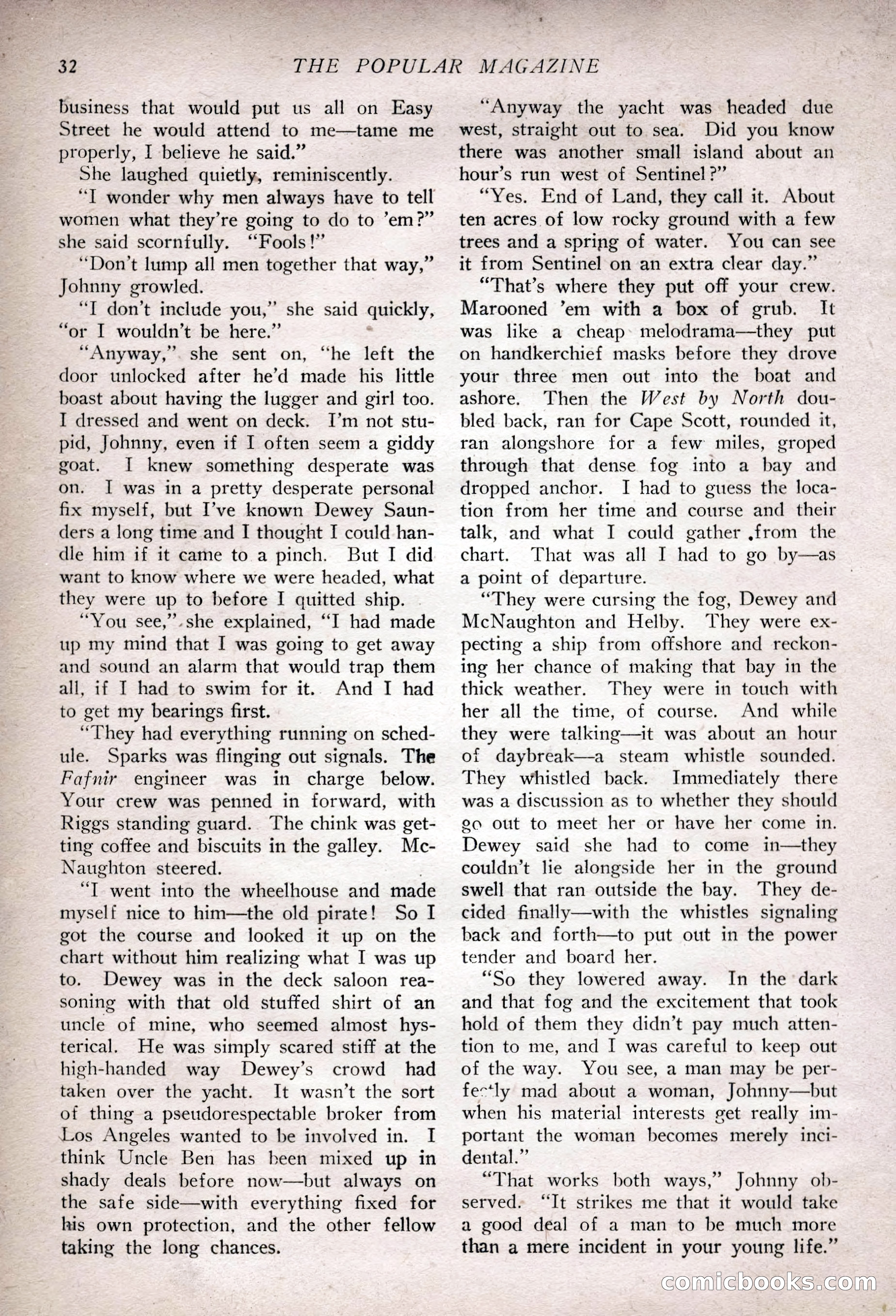 The Popular Magazine, February 7, 1925 — page 50 of 220
