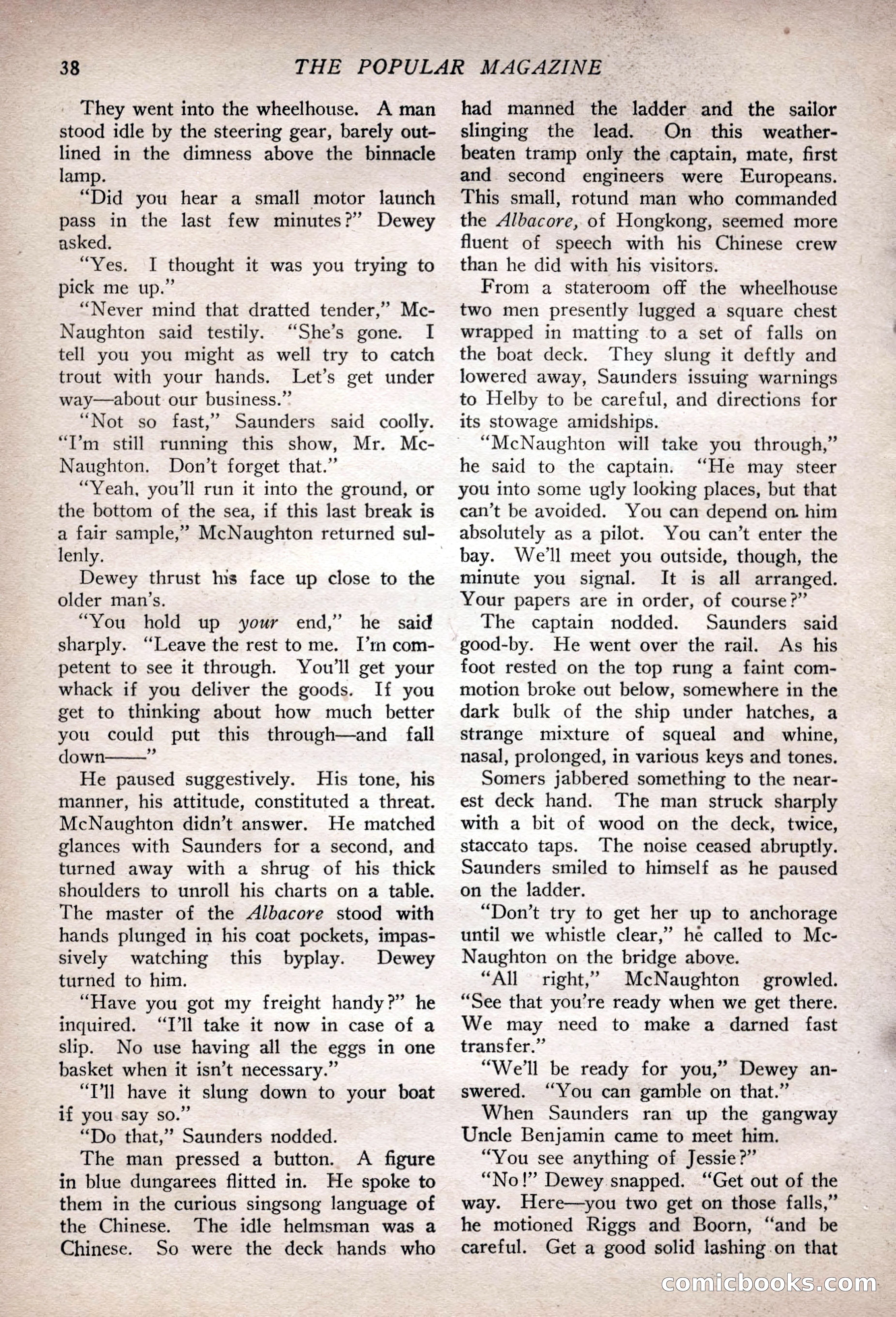 The Popular Magazine, February 7, 1925 — page 56 of 220