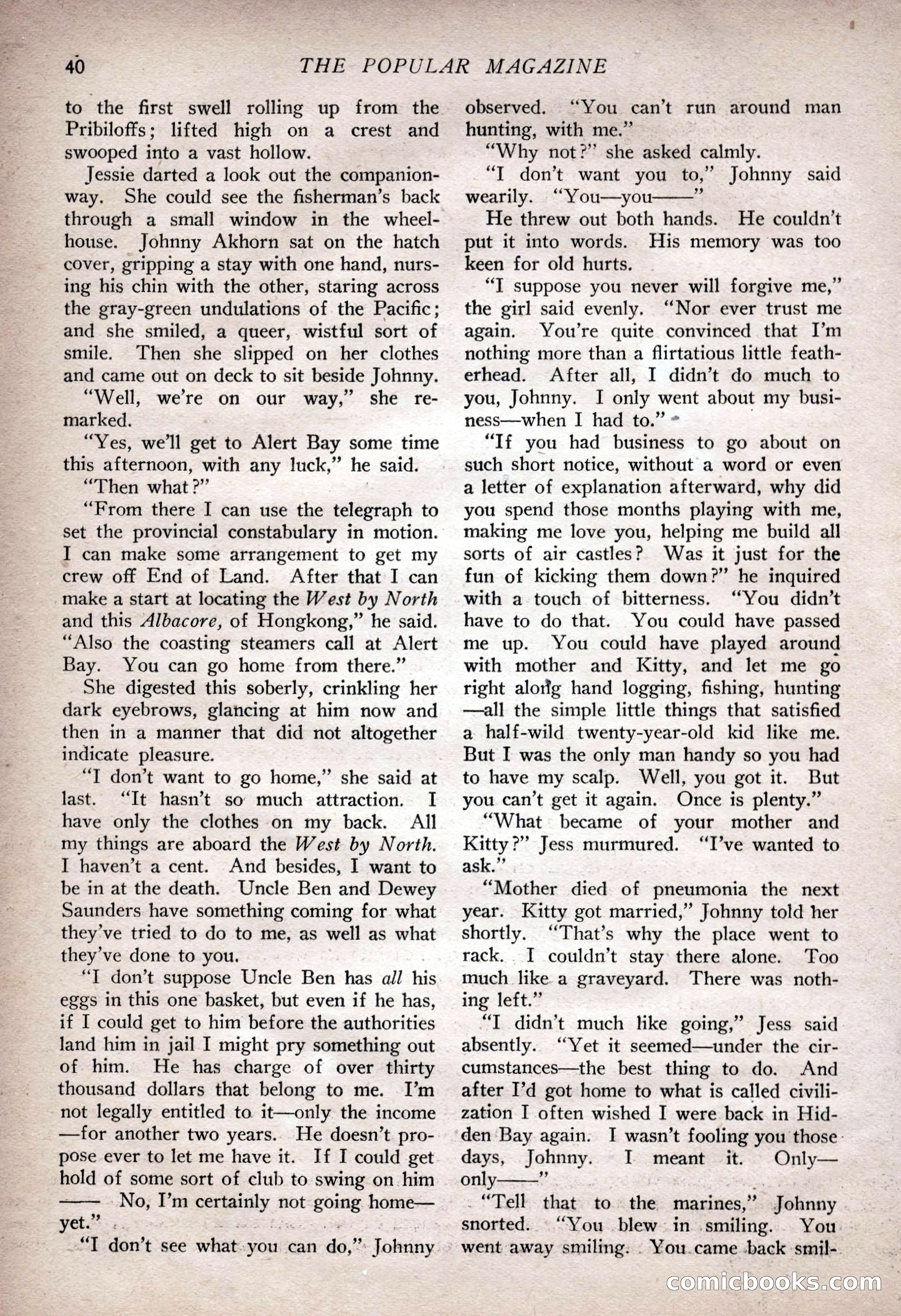 The Popular Magazine, February 7, 1925 — page 58 of 220