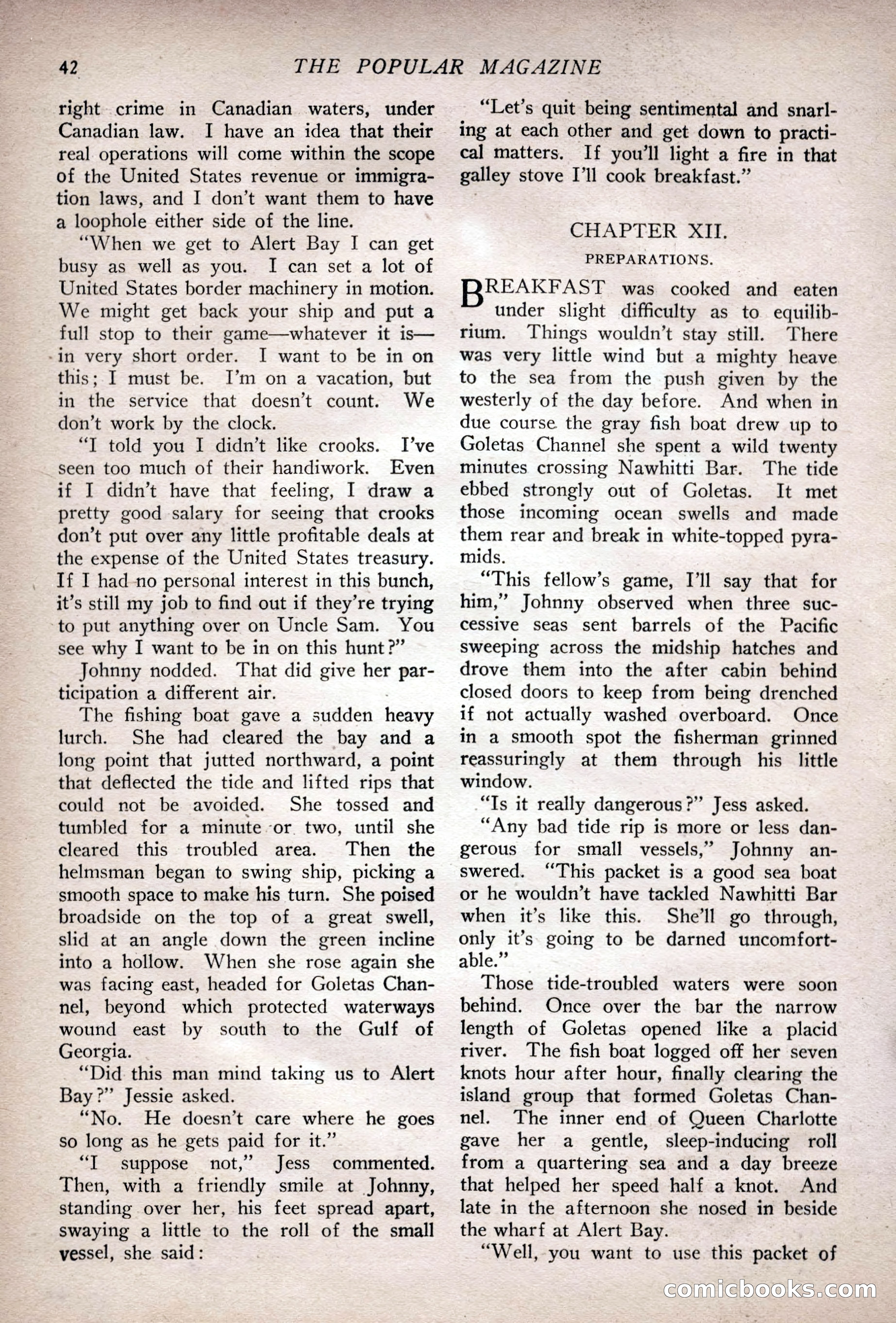The Popular Magazine, February 7, 1925 — page 60 of 220