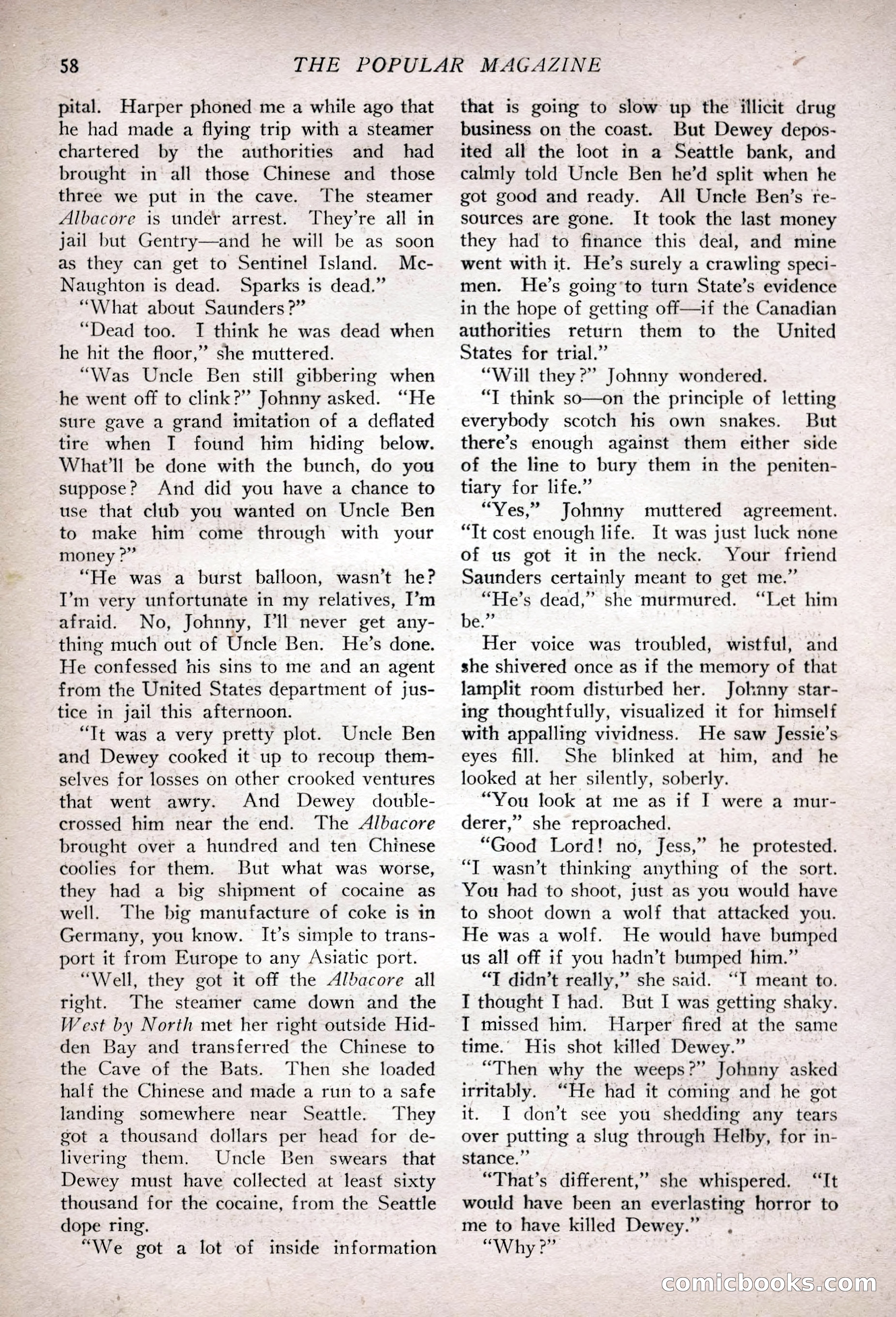 The Popular Magazine, February 7, 1925 — page 76 of 220