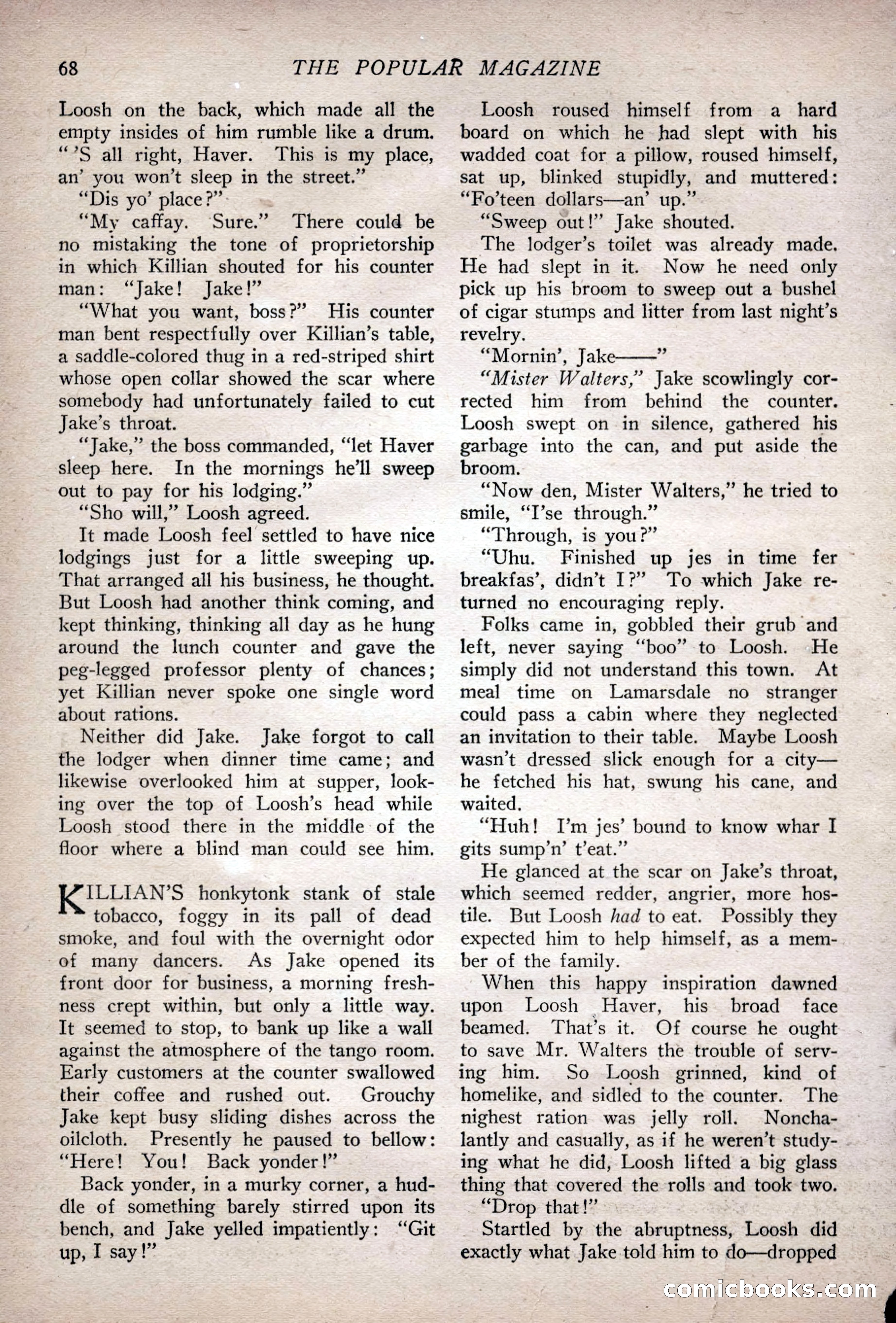 The Popular Magazine, February 7, 1925 — page 86 of 220