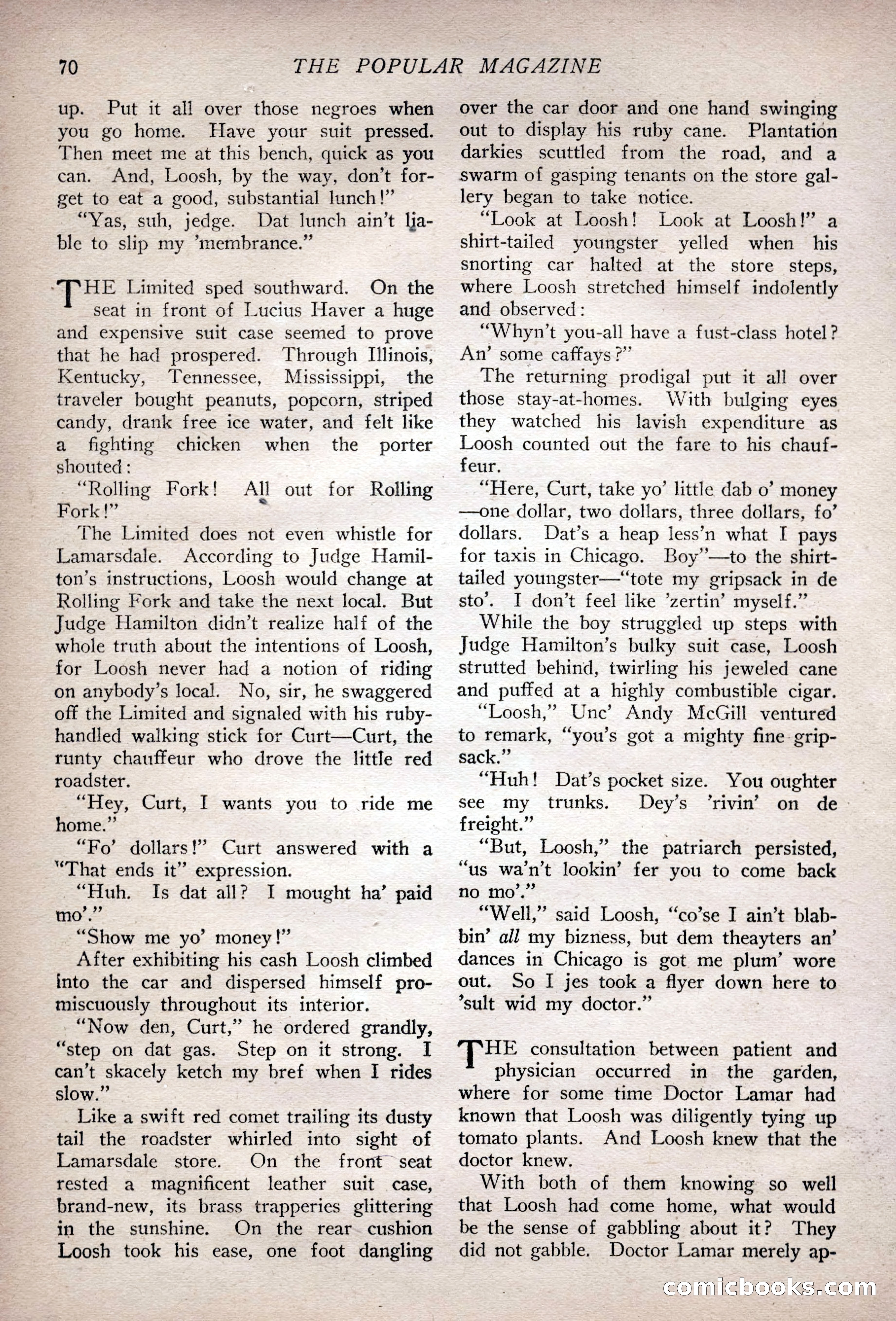 The Popular Magazine, February 7, 1925 — page 88 of 220