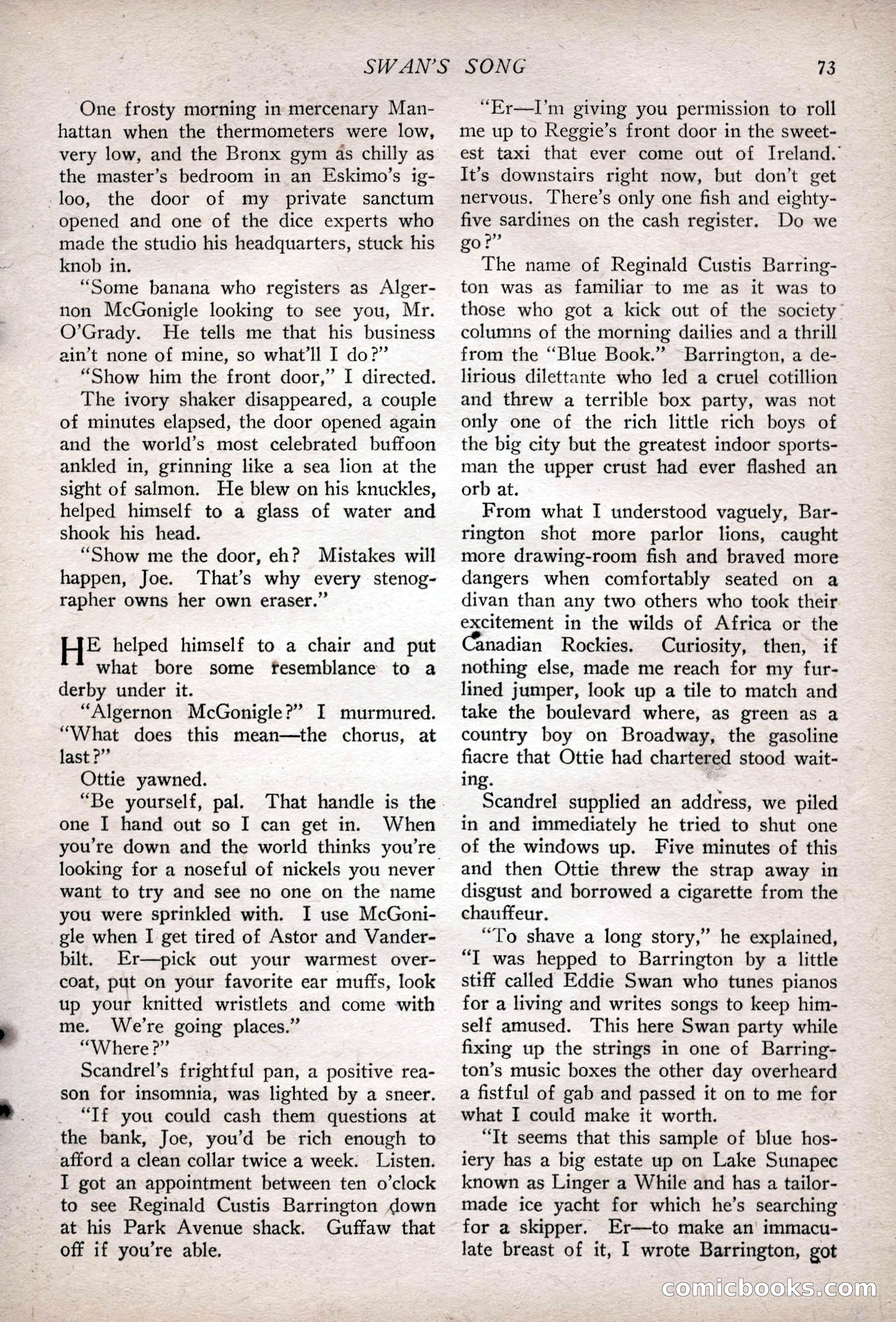 The Popular Magazine, February 7, 1925 — page 91 of 220