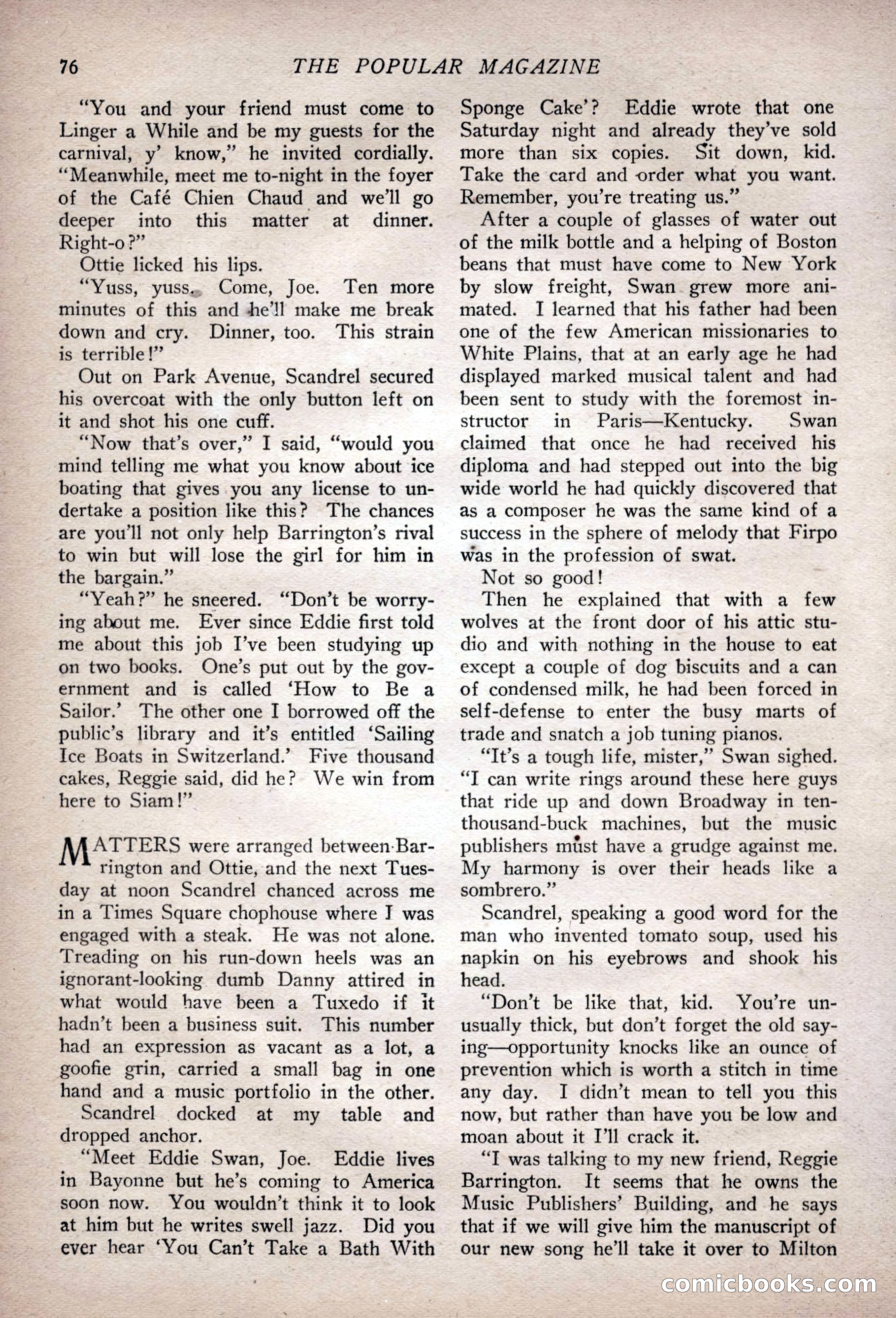The Popular Magazine, February 7, 1925 — page 94 of 220