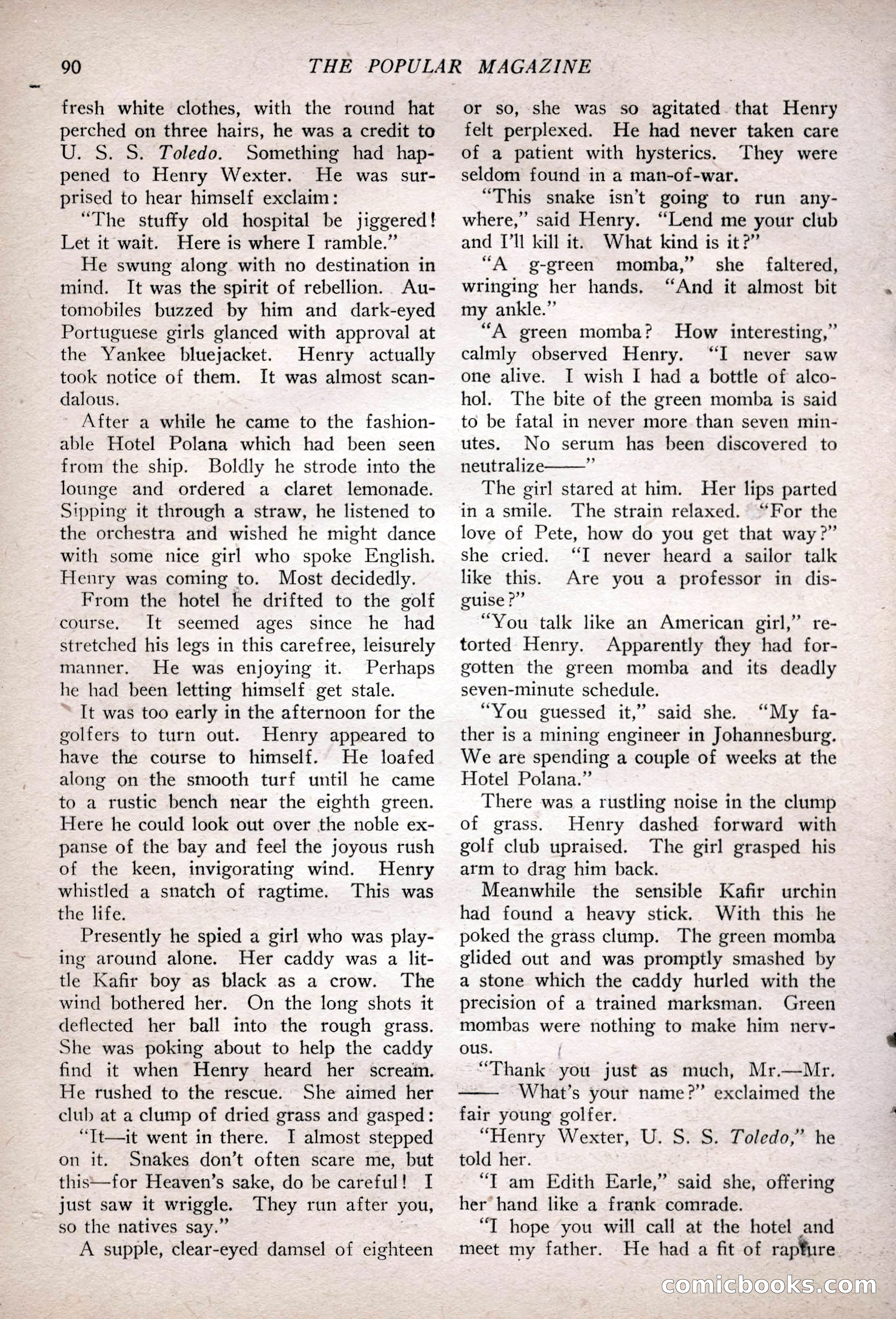 The Popular Magazine, February 7, 1925 — page 108 of 220