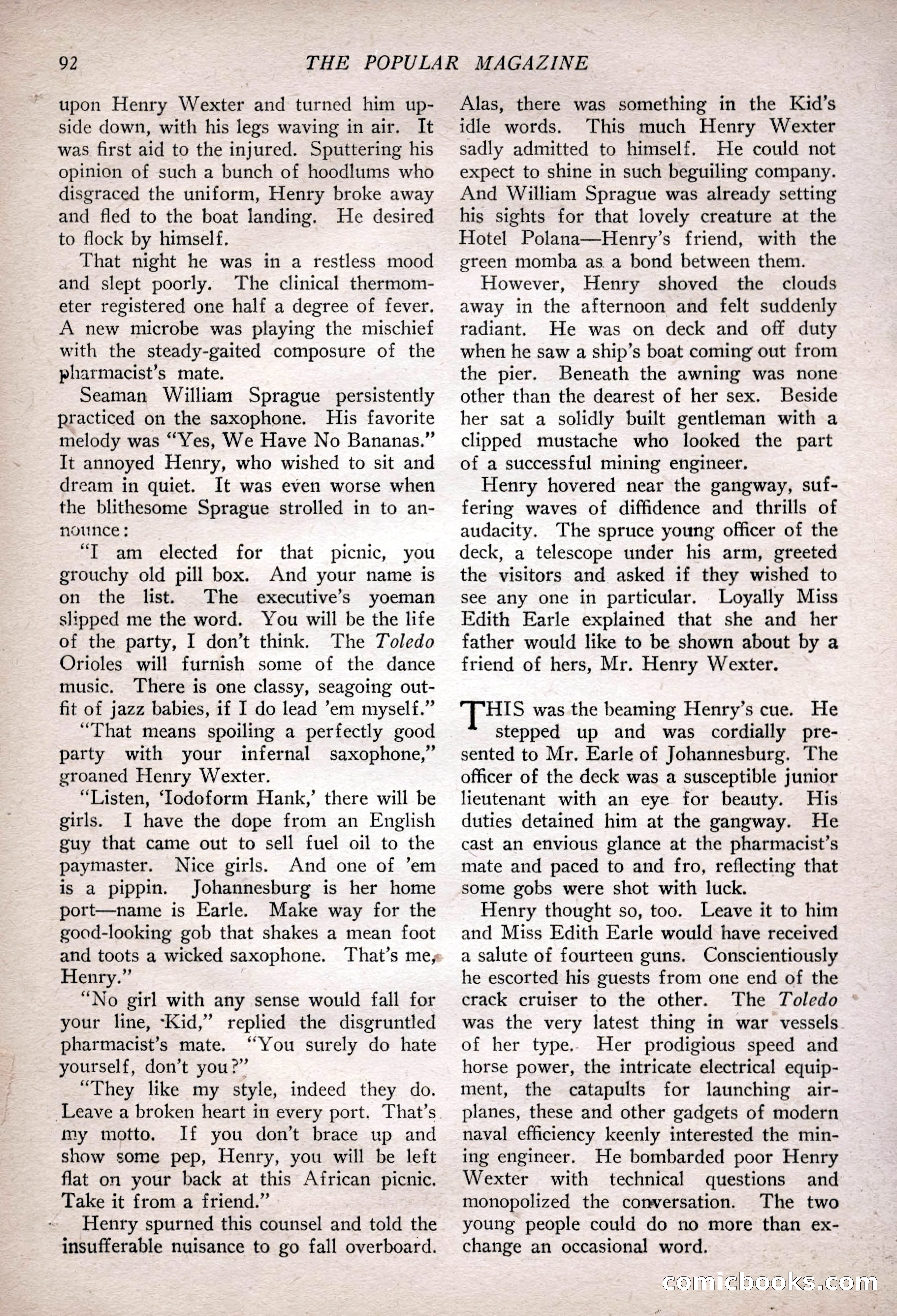 The Popular Magazine, February 7, 1925 — page 110 of 220