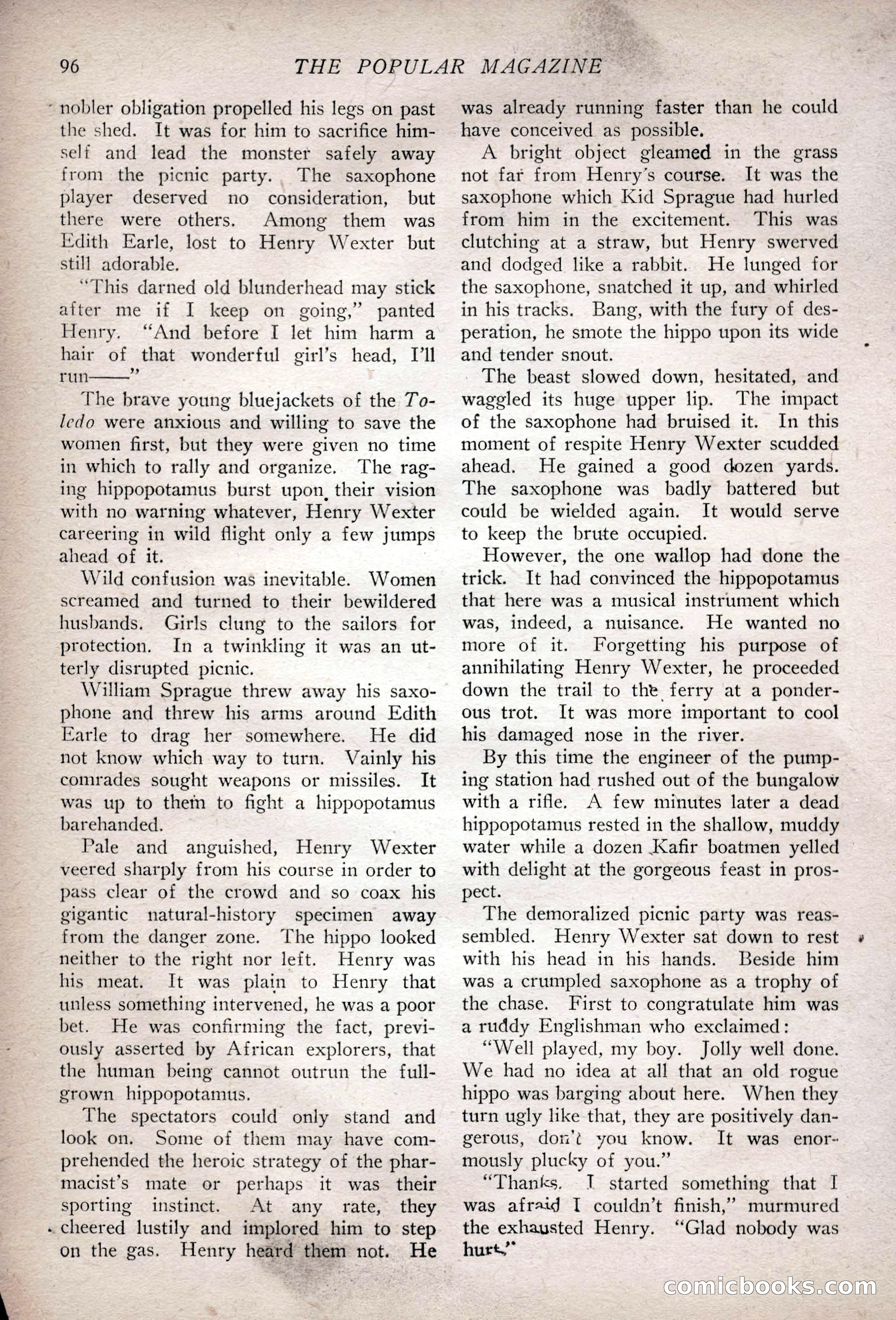 The Popular Magazine, February 7, 1925 — page 114 of 220