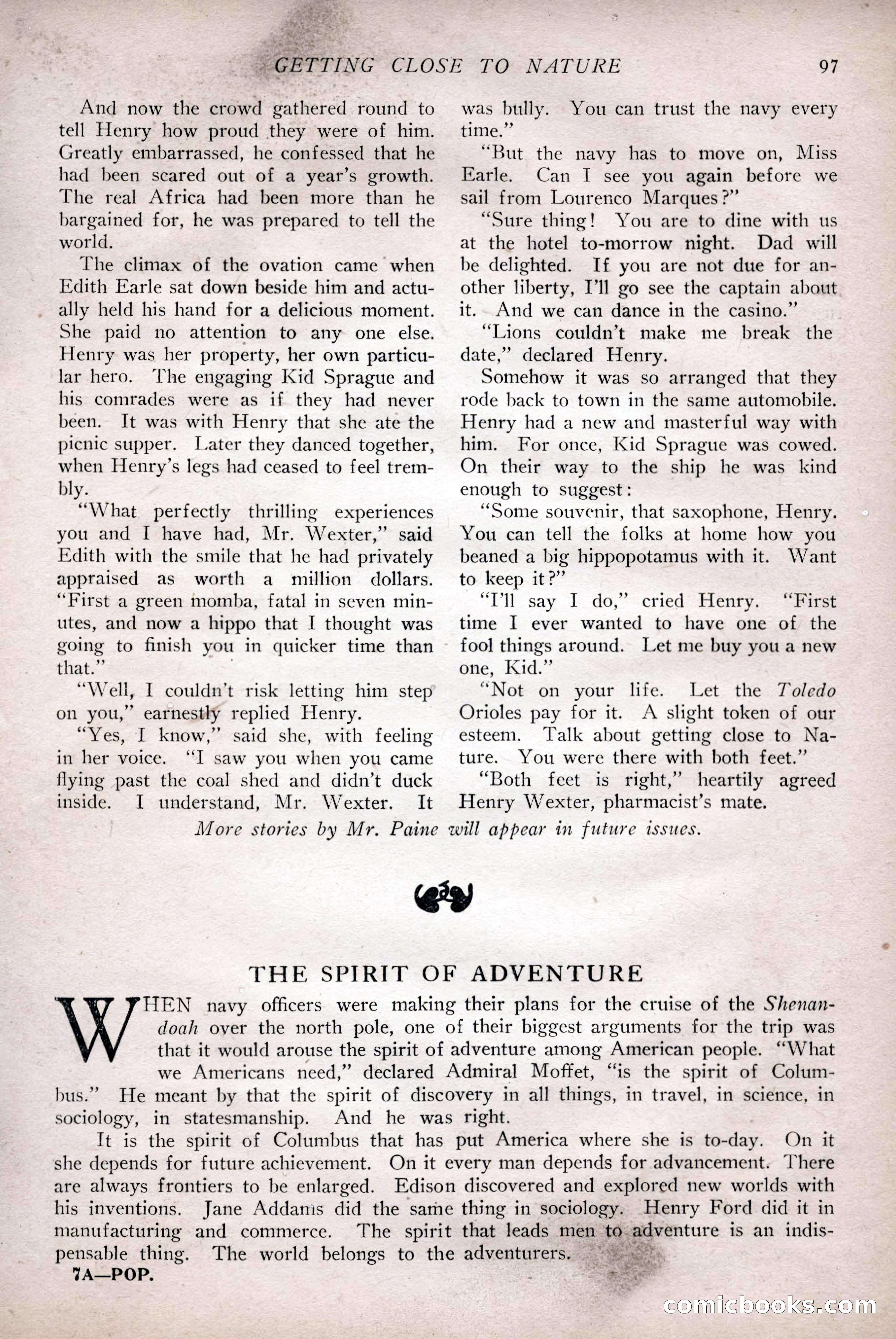 The Popular Magazine, February 7, 1925 — page 115 of 220