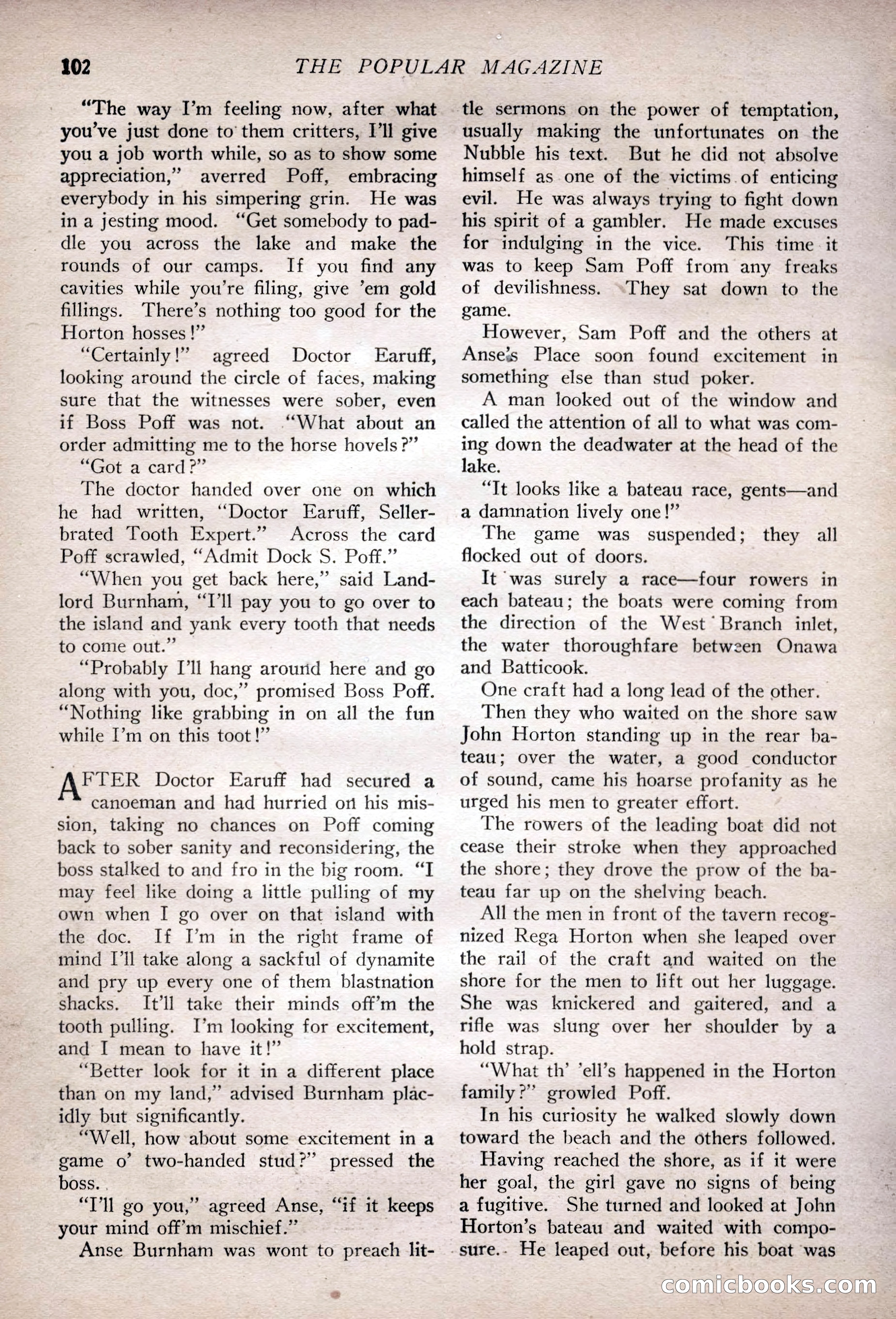 The Popular Magazine, February 7, 1925 — page 120 of 220