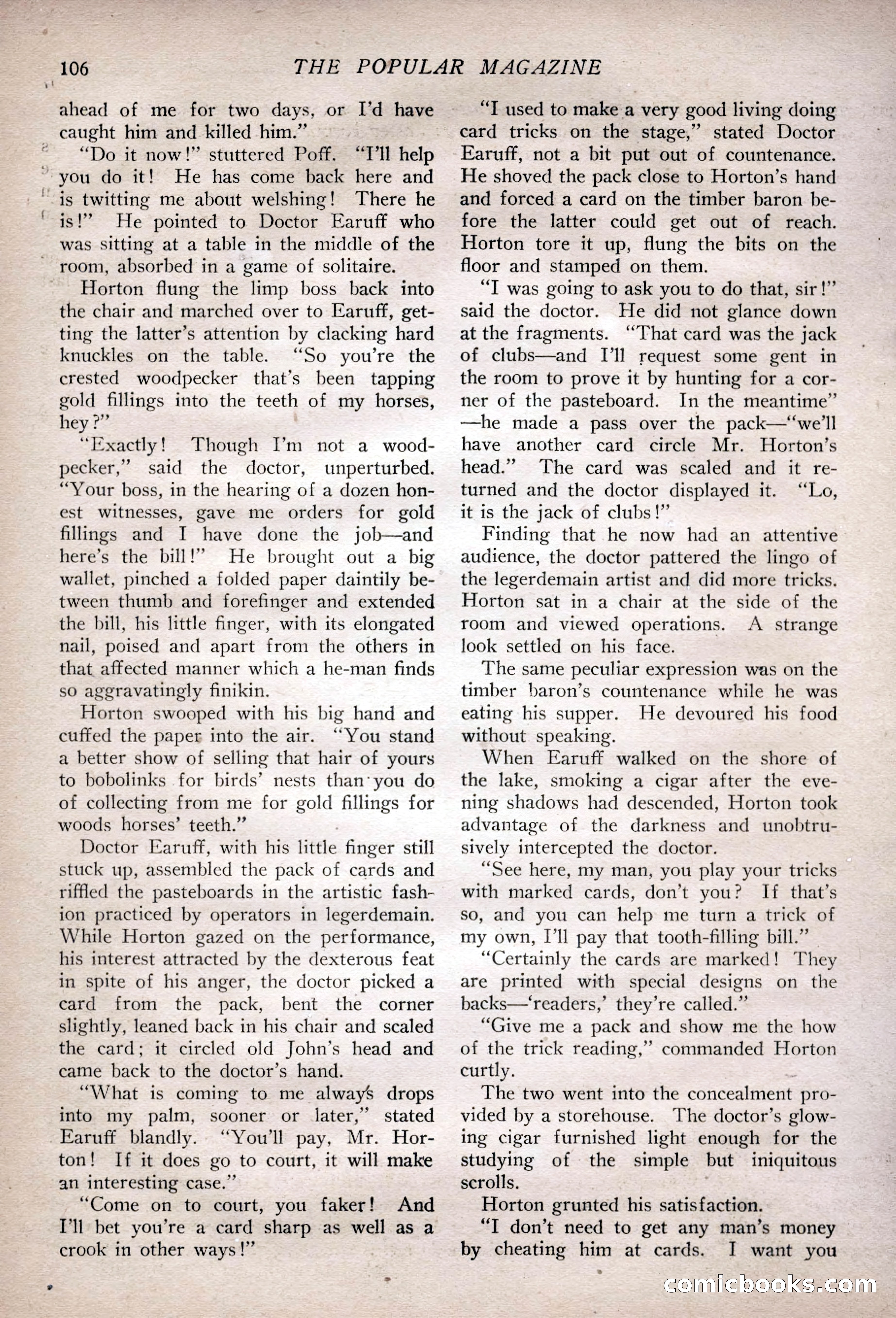 The Popular Magazine, February 7, 1925 — page 124 of 220