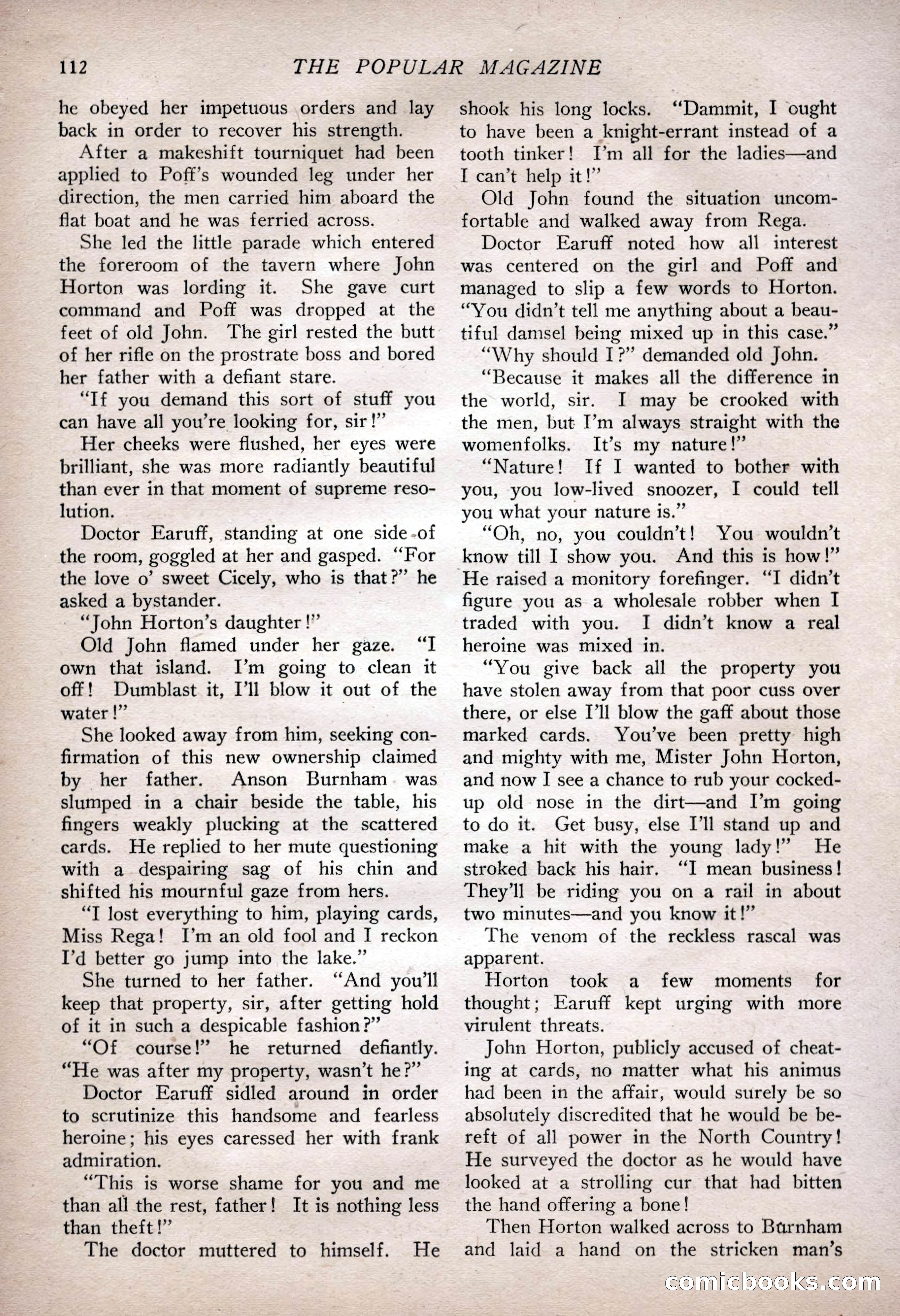 The Popular Magazine, February 7, 1925 — page 130 of 220