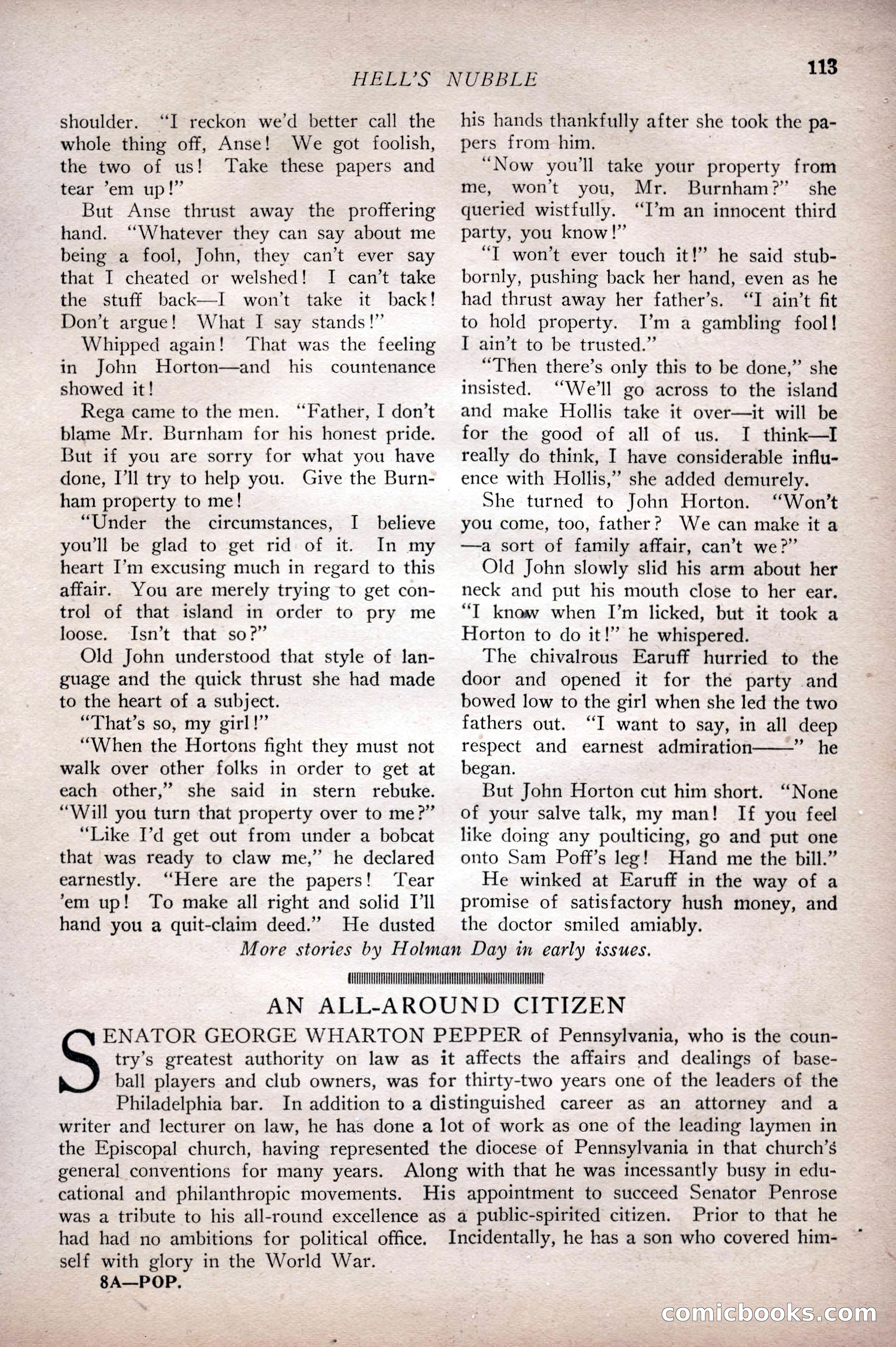 The Popular Magazine, February 7, 1925 — page 131 of 220