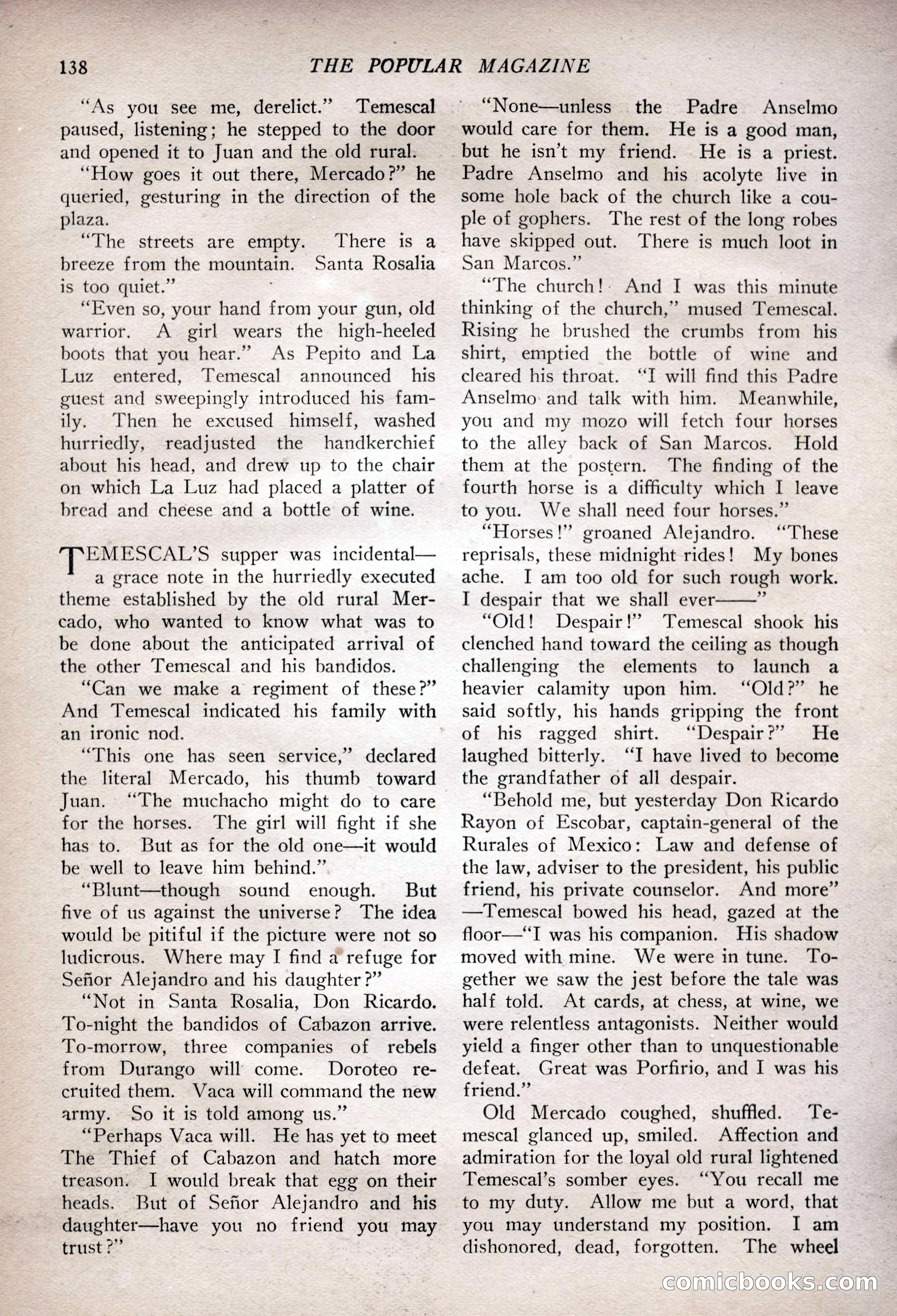 The Popular Magazine, February 7, 1925 — page 156 of 220