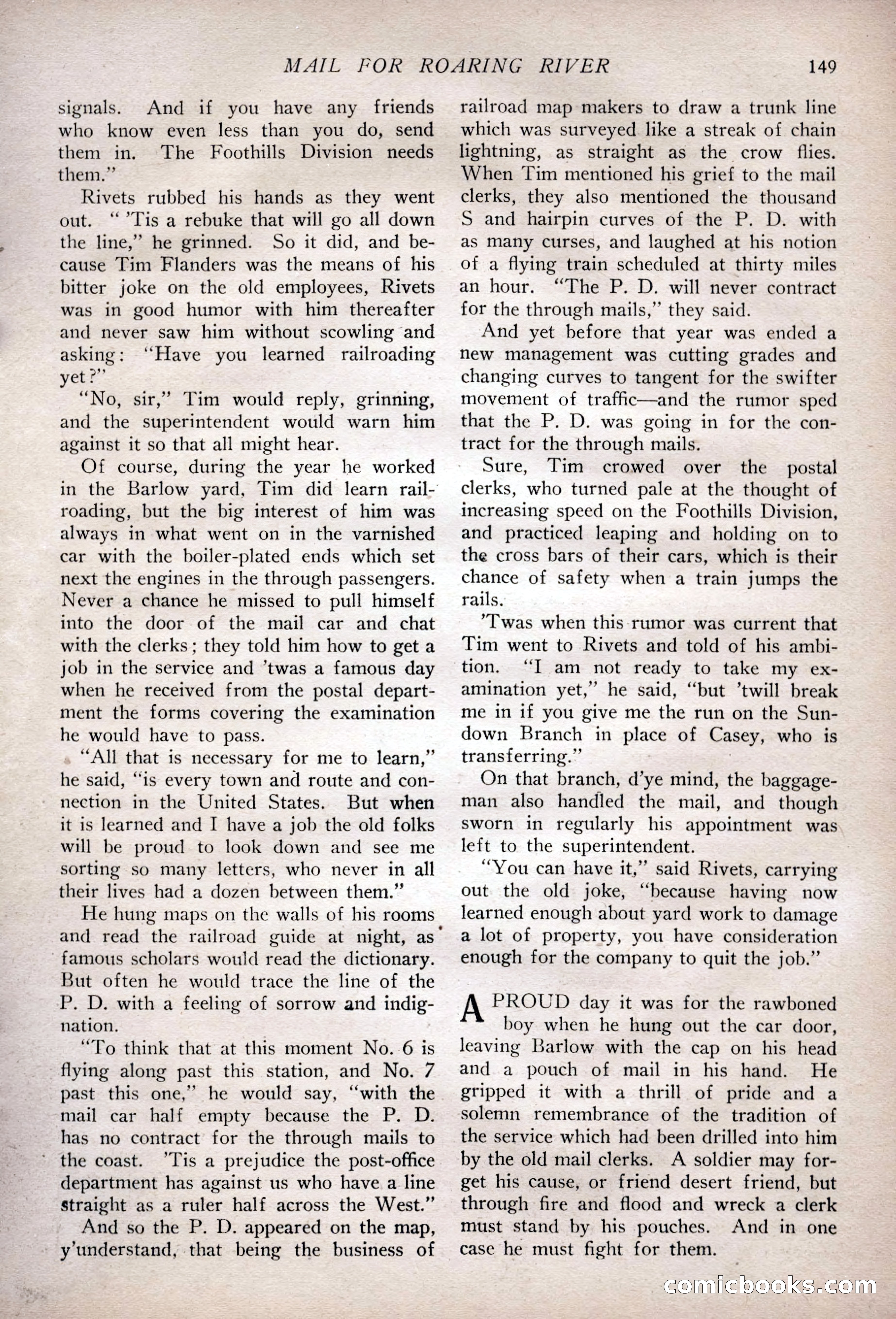 The Popular Magazine, February 7, 1925 — page 167 of 220