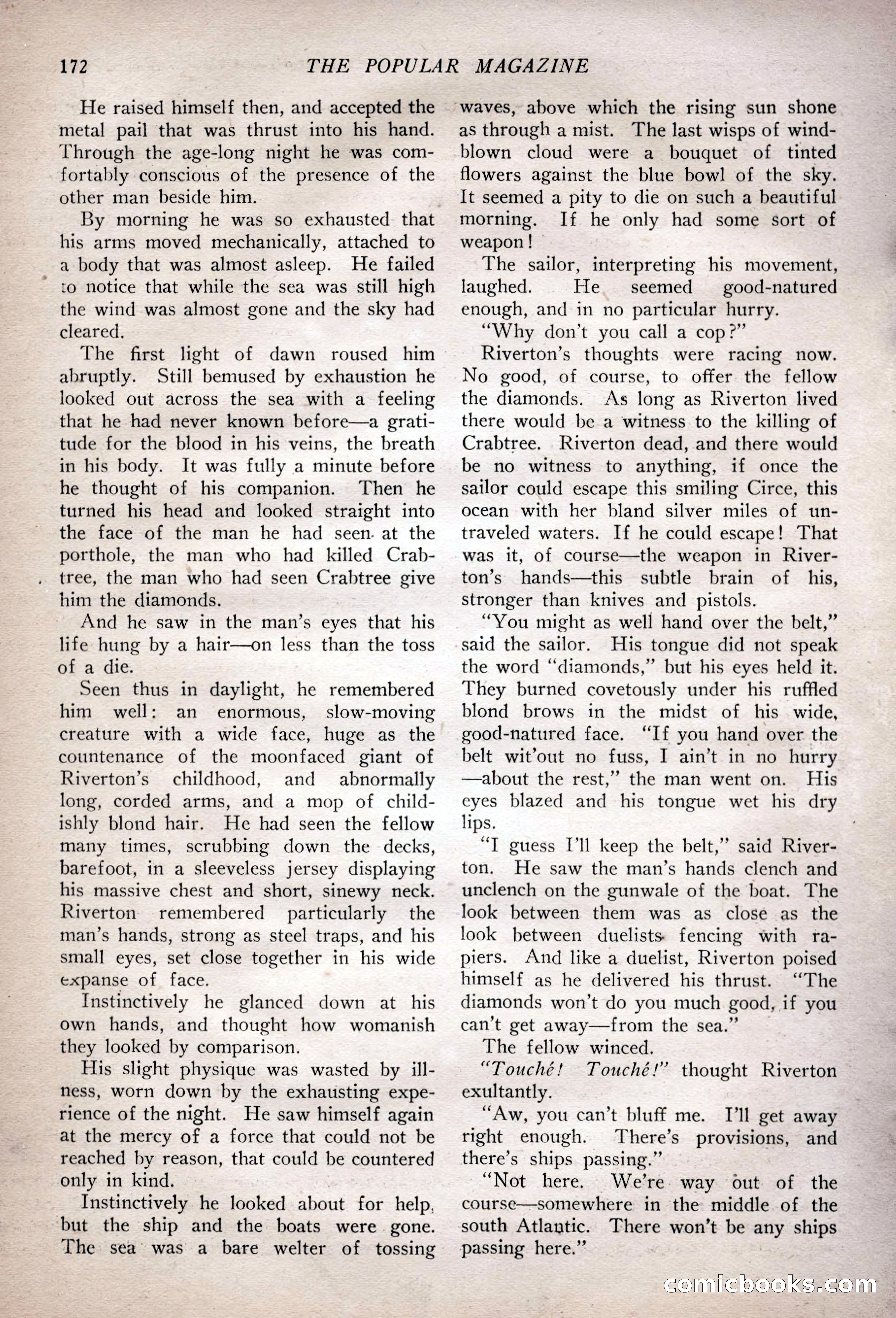 The Popular Magazine, February 7, 1925 — page 190 of 220