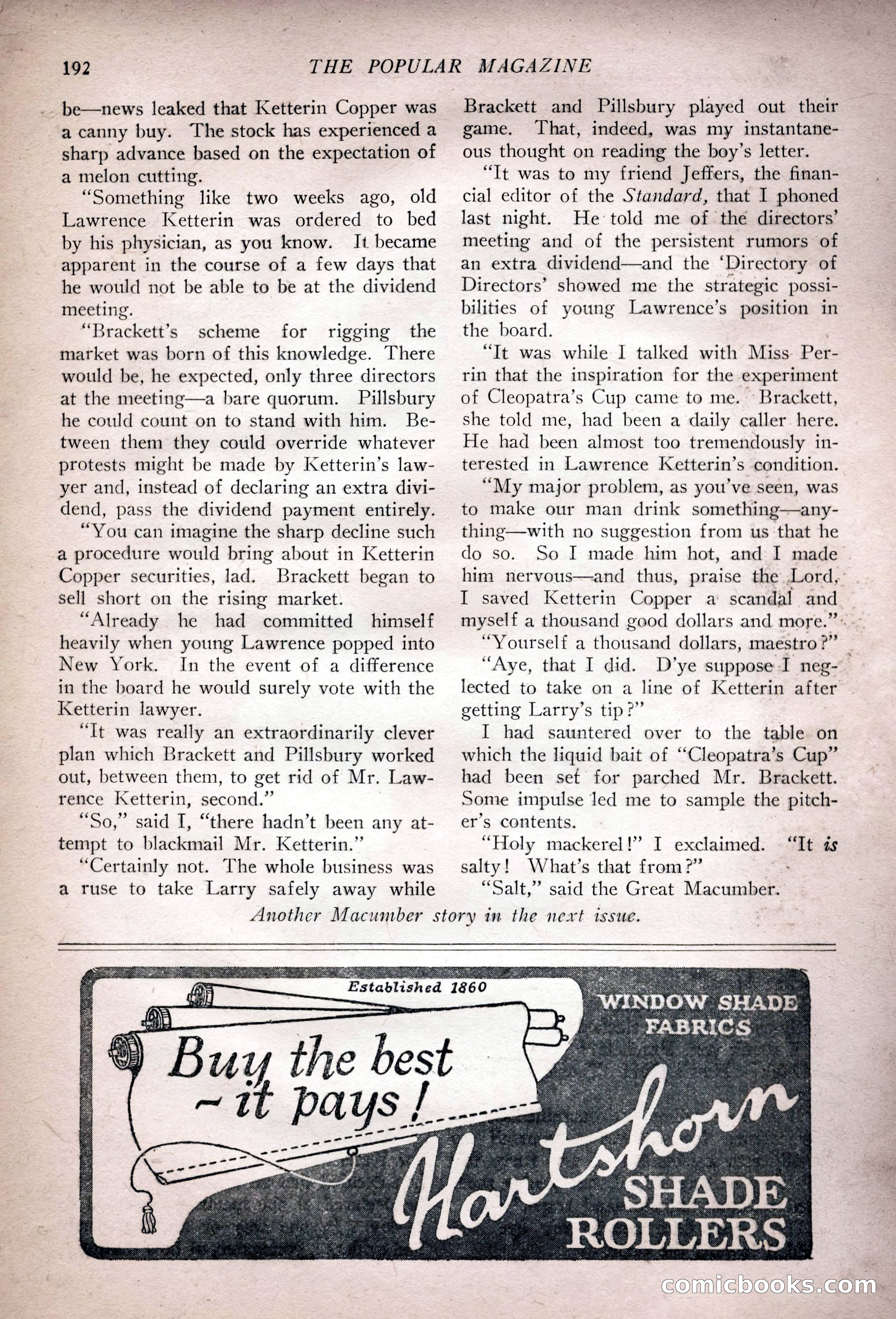 The Popular Magazine, February 7, 1925 — page 210 of 220