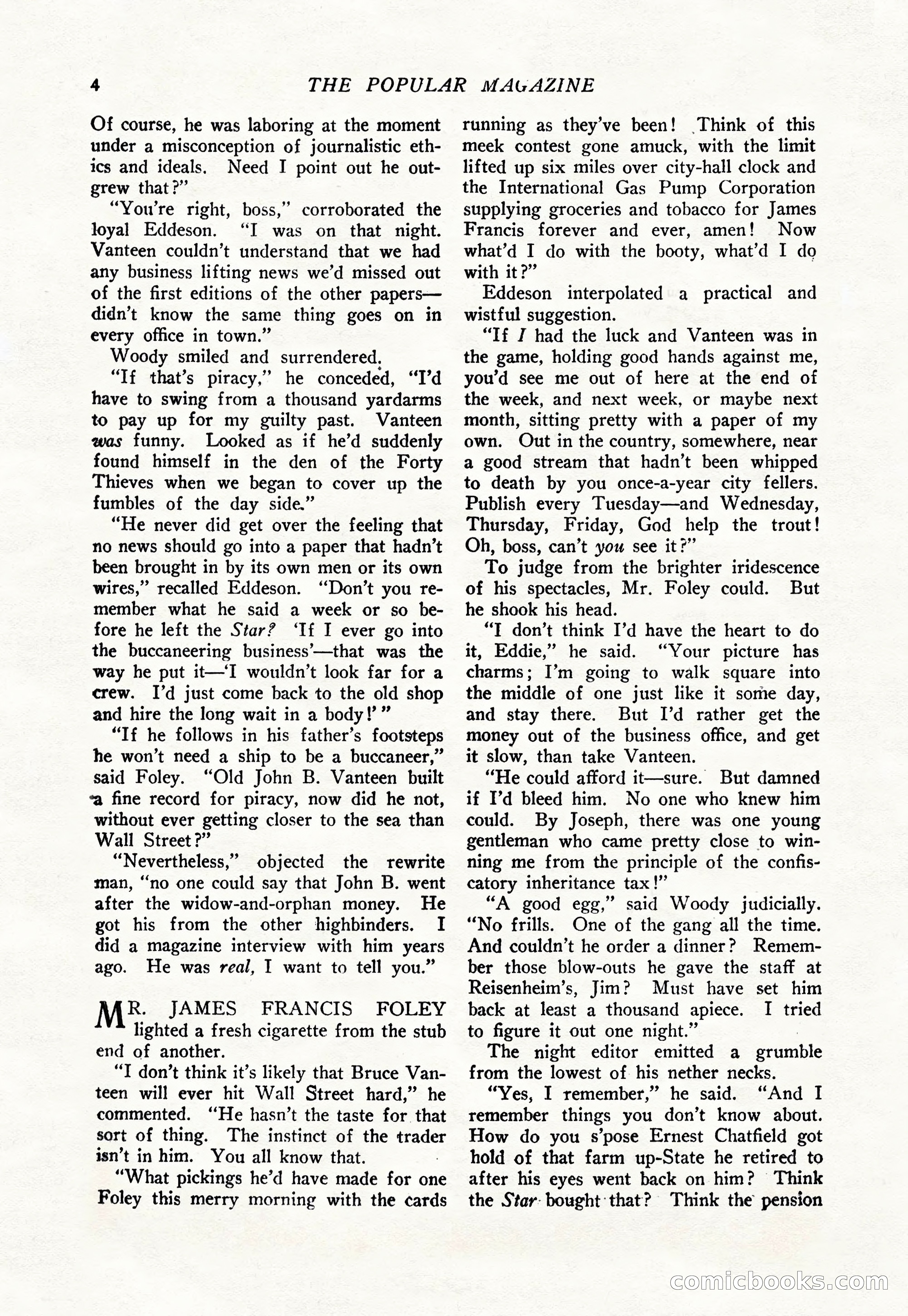 The Popular Magazine, August 7, 1925 — page 22 of 220