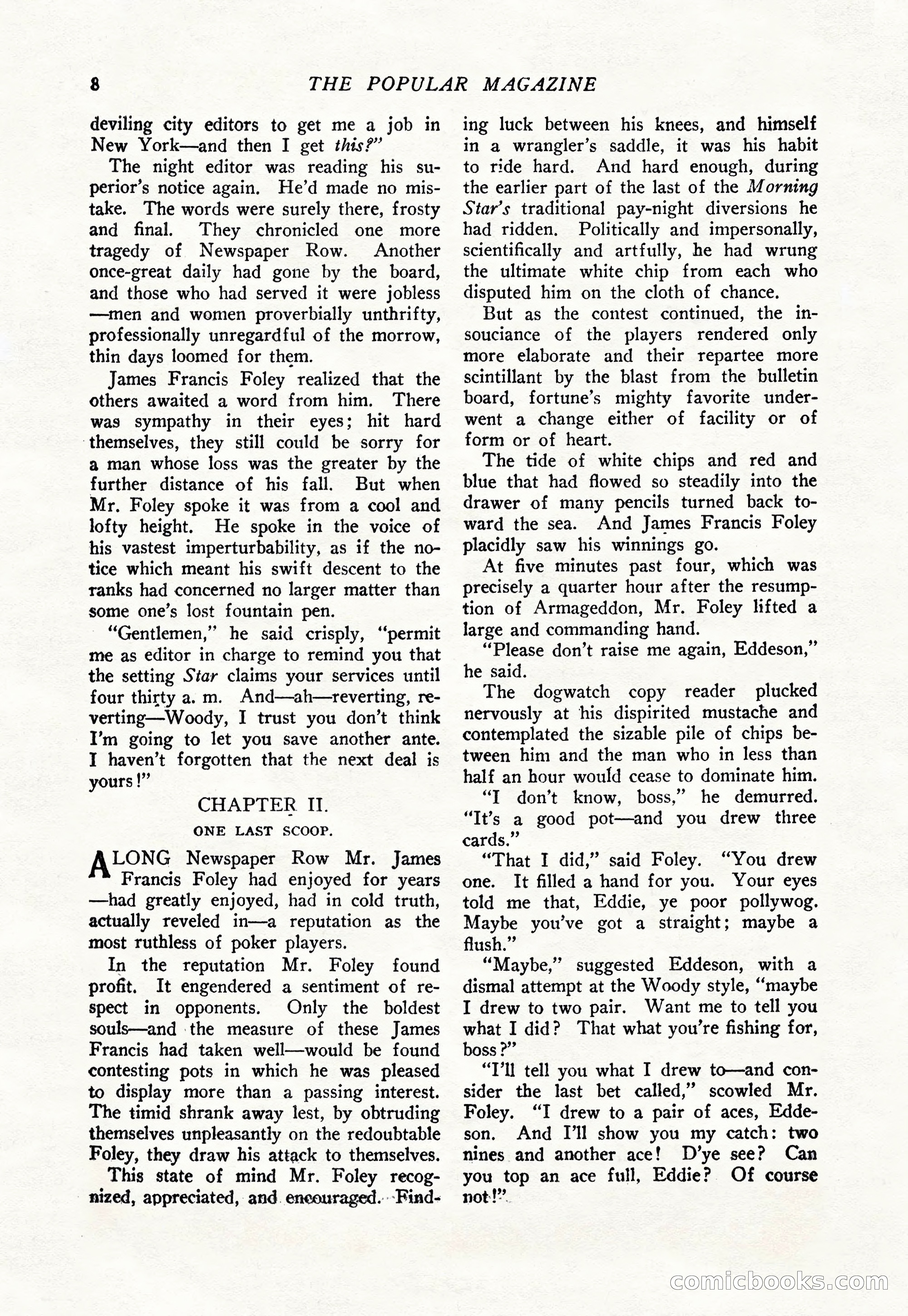 The Popular Magazine, August 7, 1925 — page 26 of 220