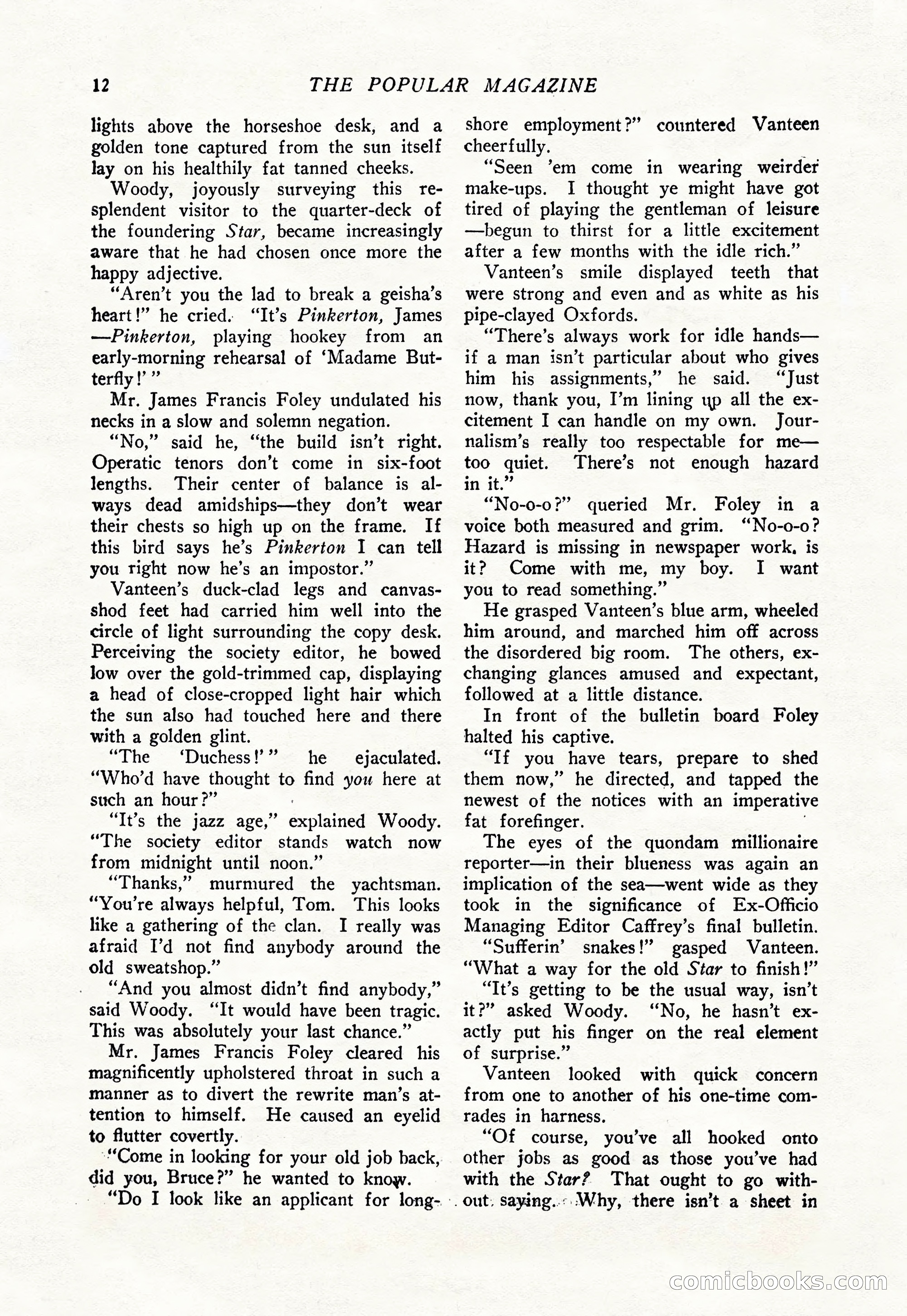 The Popular Magazine, August 7, 1925 — page 30 of 220