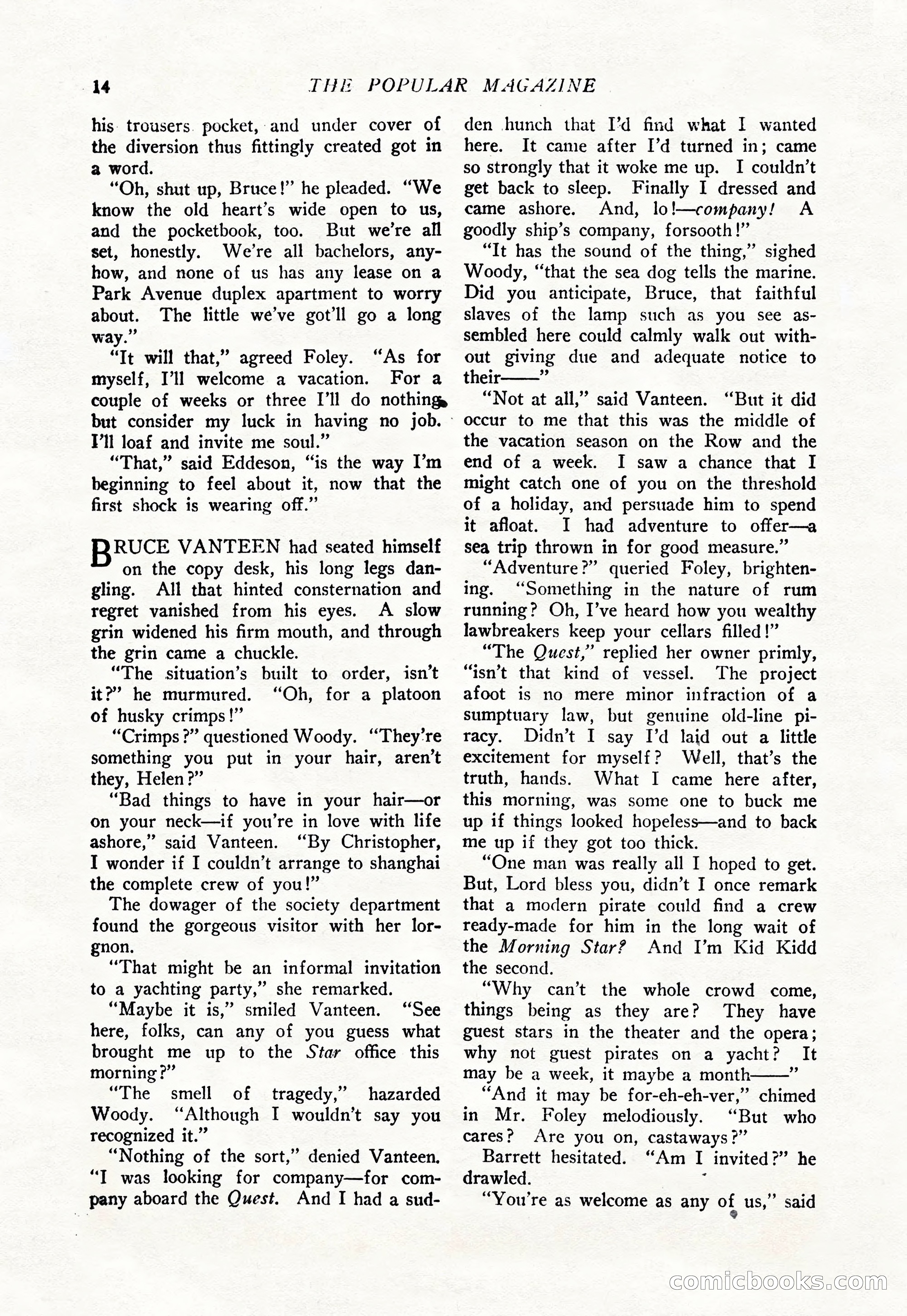 The Popular Magazine, August 7, 1925 — page 32 of 220