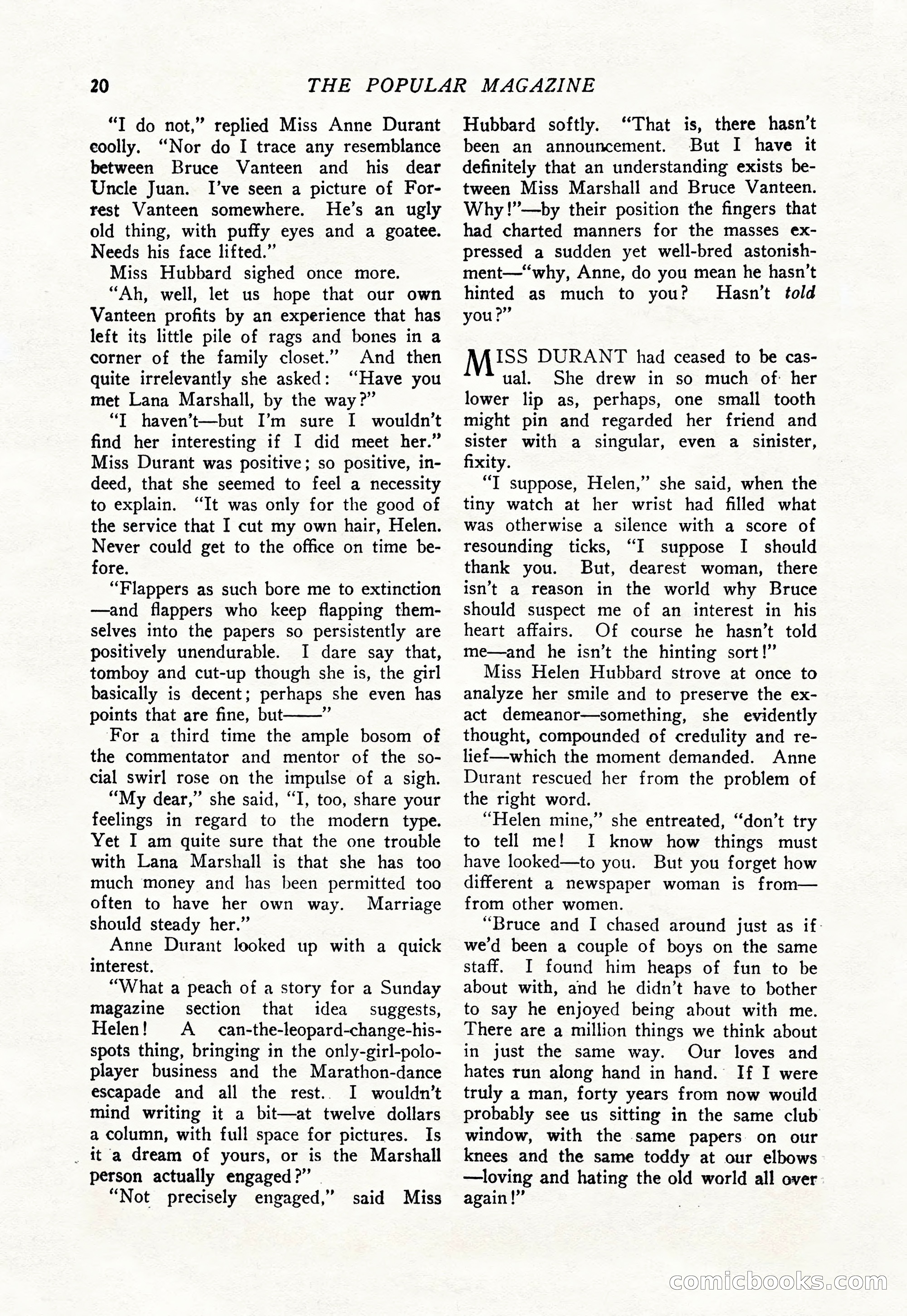 The Popular Magazine, August 7, 1925 — page 38 of 220
