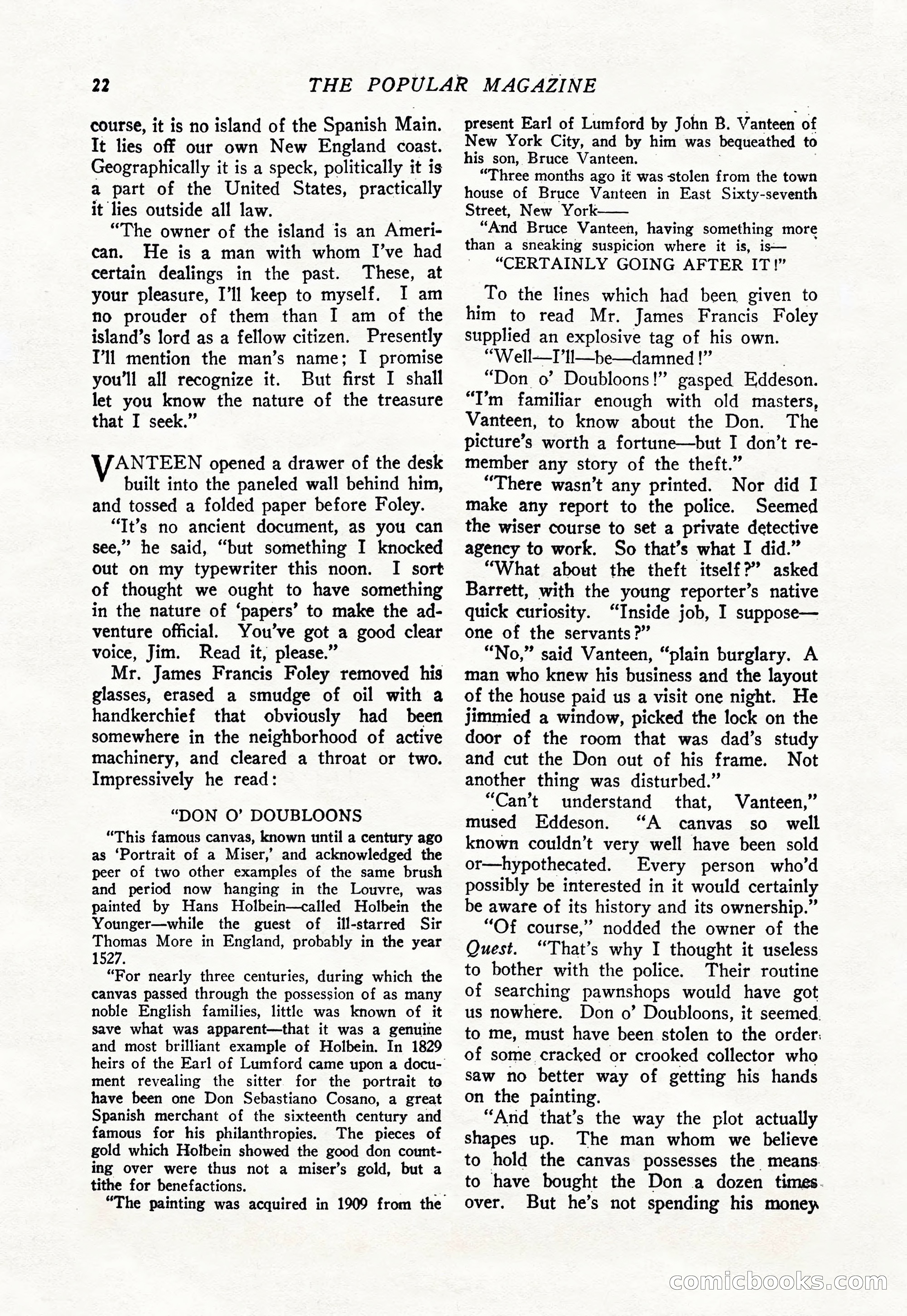 The Popular Magazine, August 7, 1925 — page 40 of 220