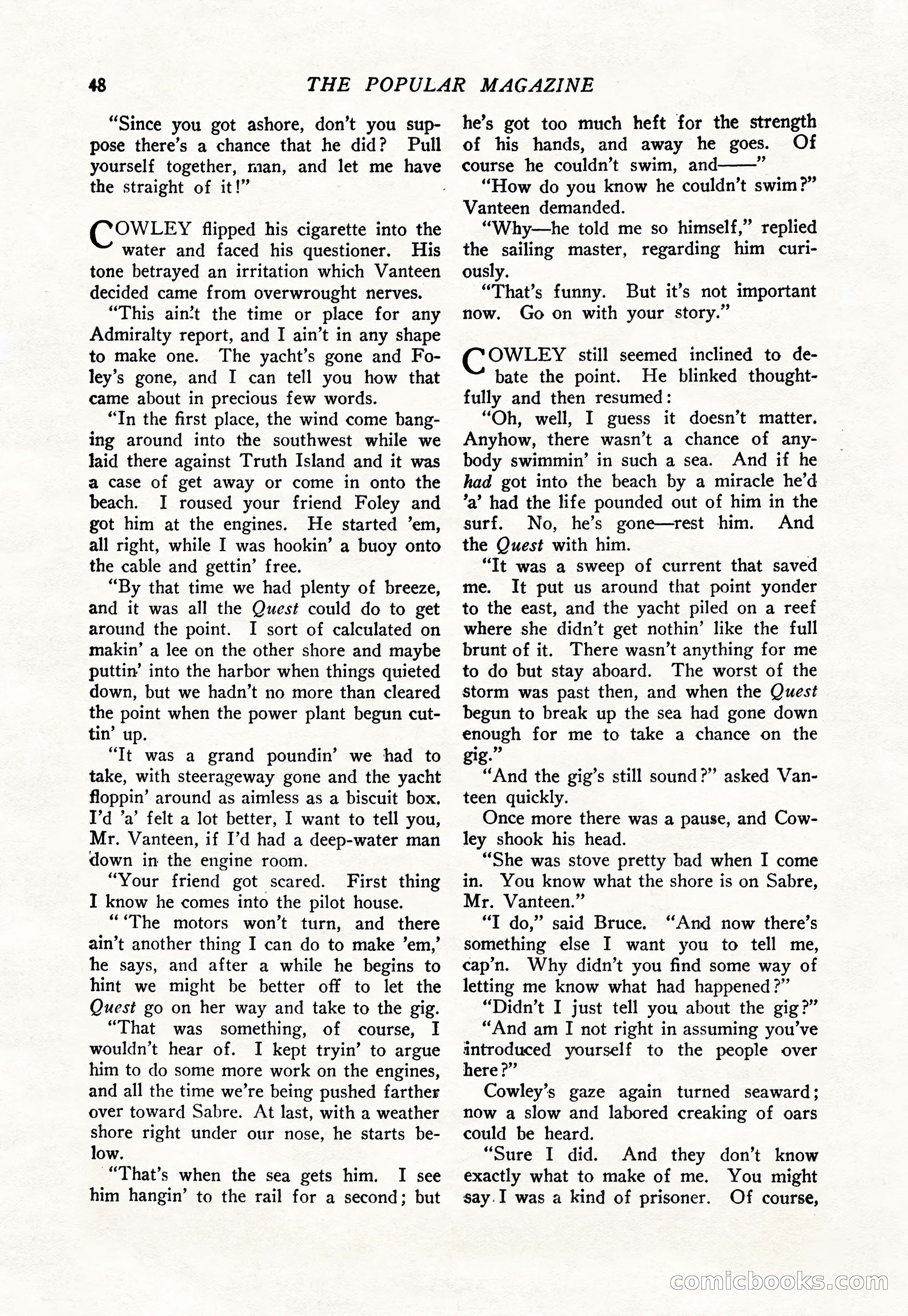 The Popular Magazine, August 7, 1925 — page 66 of 220