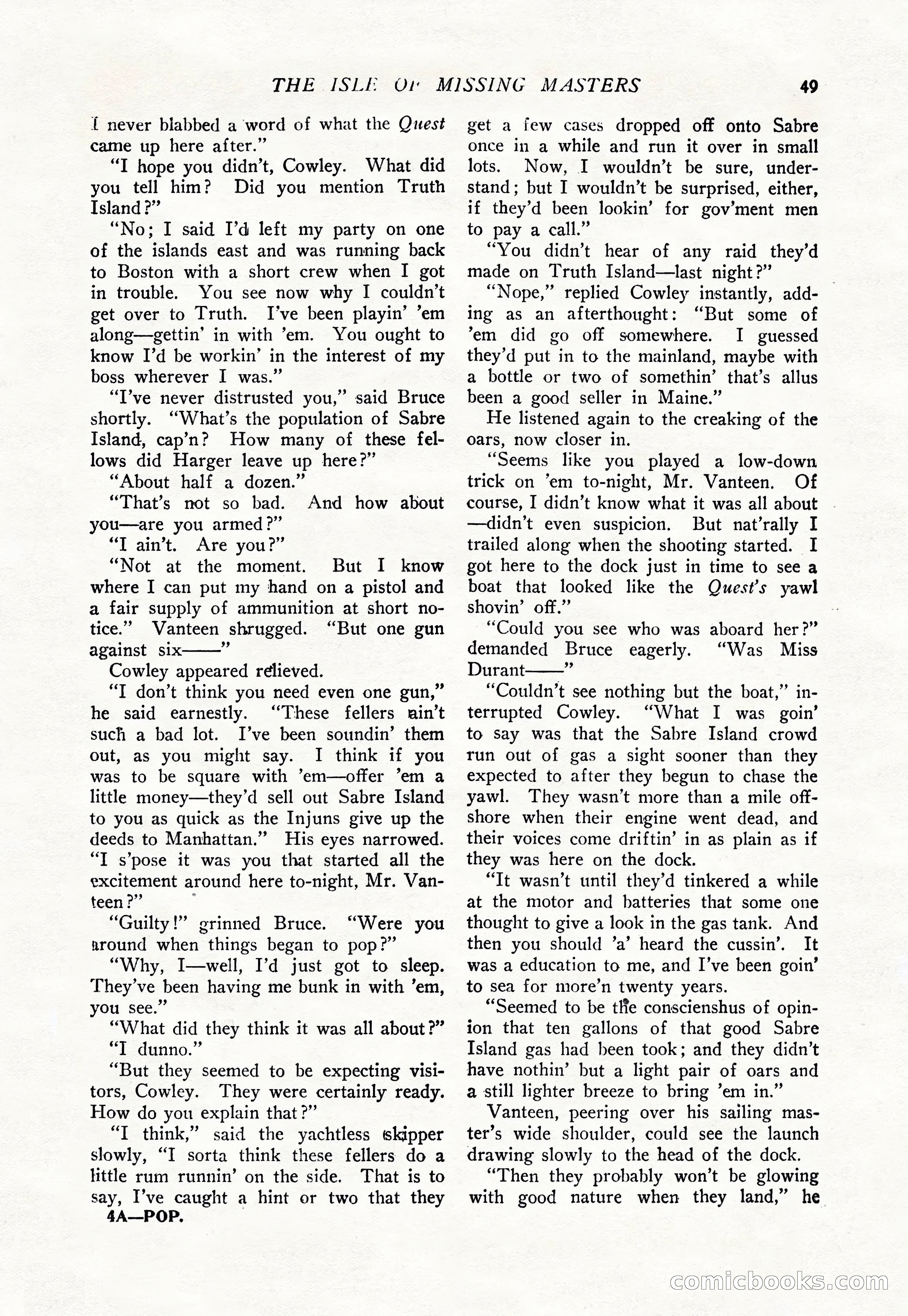 The Popular Magazine, August 7, 1925 — page 67 of 220
