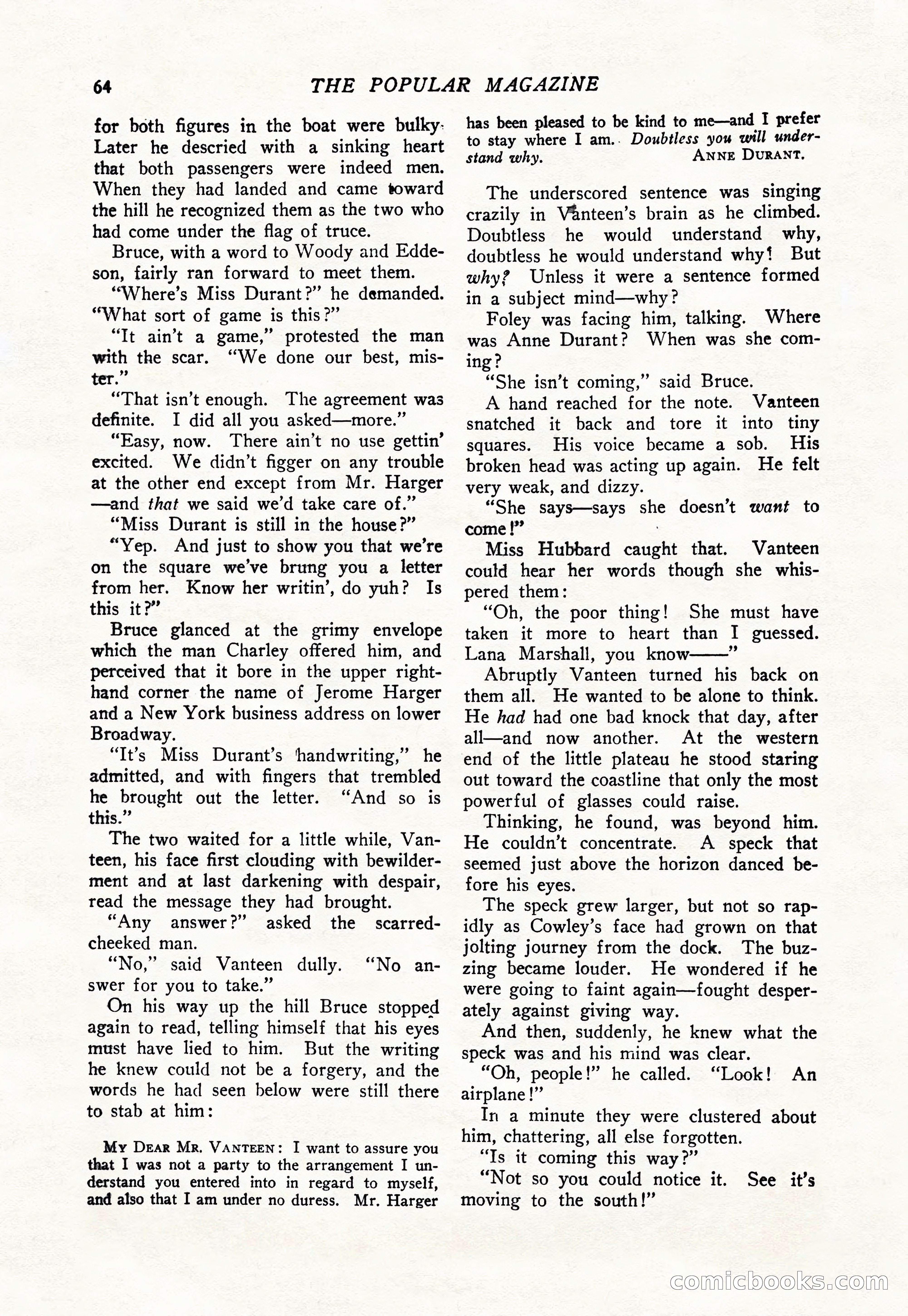 The Popular Magazine, August 7, 1925 — page 82 of 220