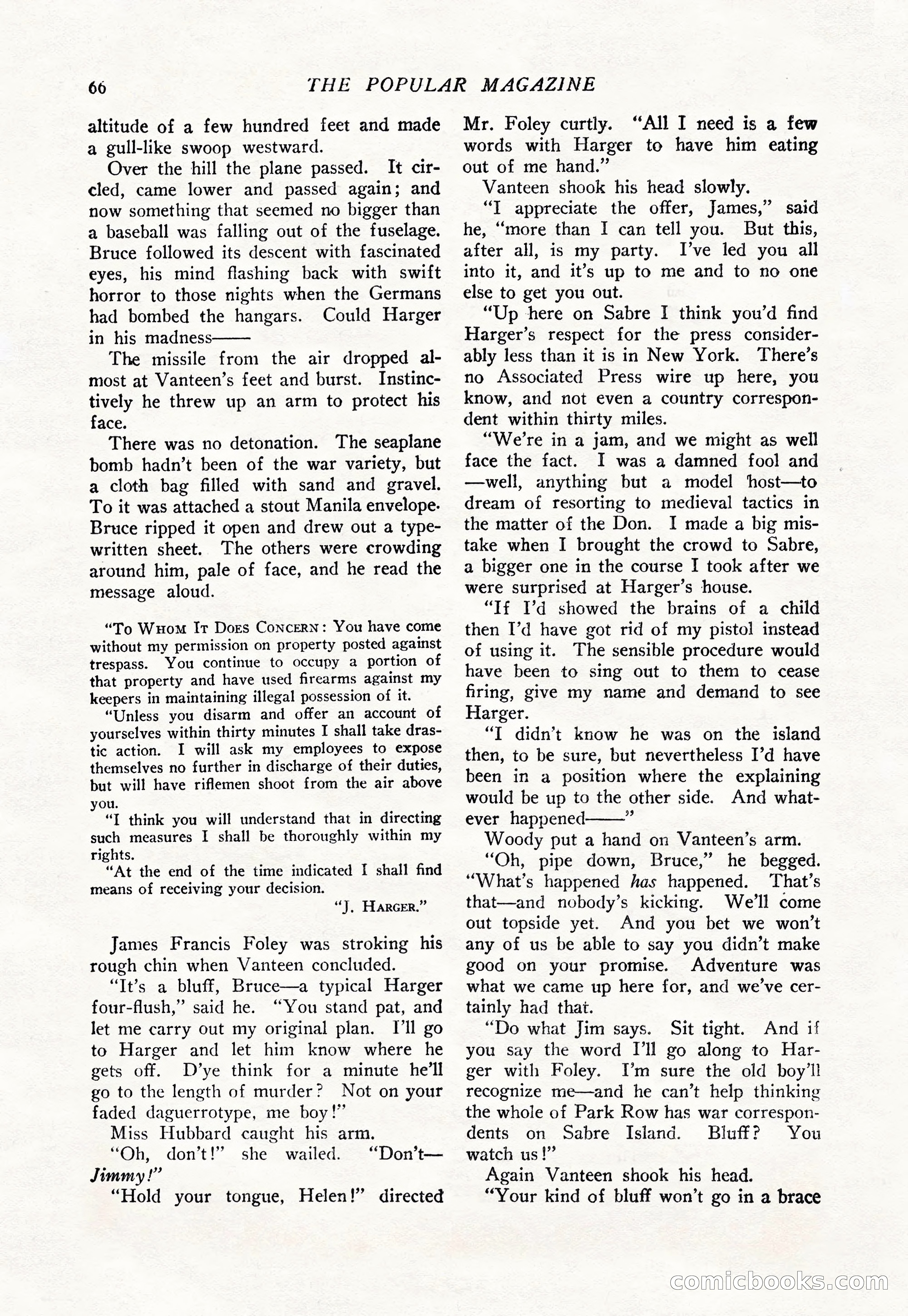The Popular Magazine, August 7, 1925 — page 84 of 220
