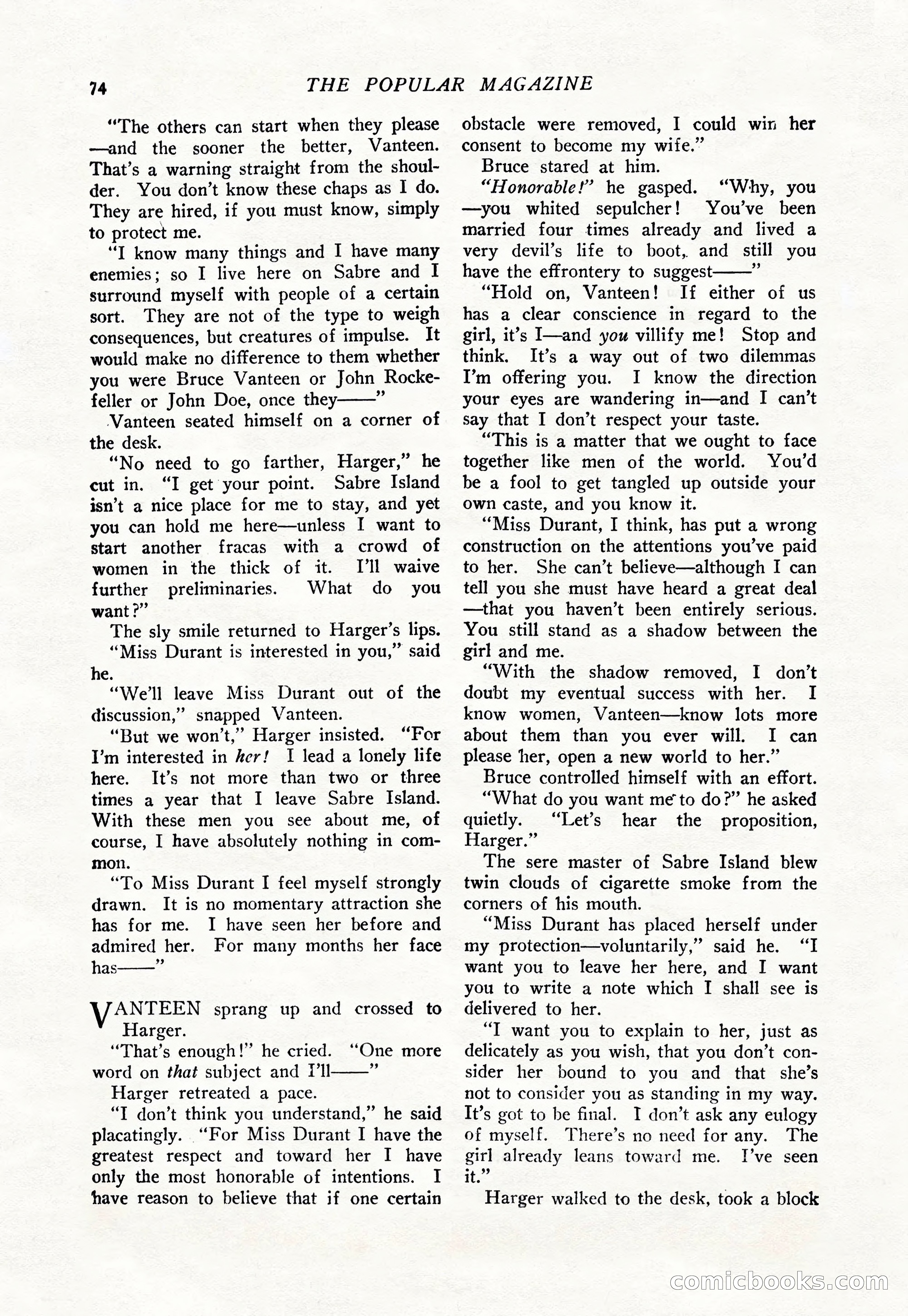 The Popular Magazine, August 7, 1925 — page 92 of 220