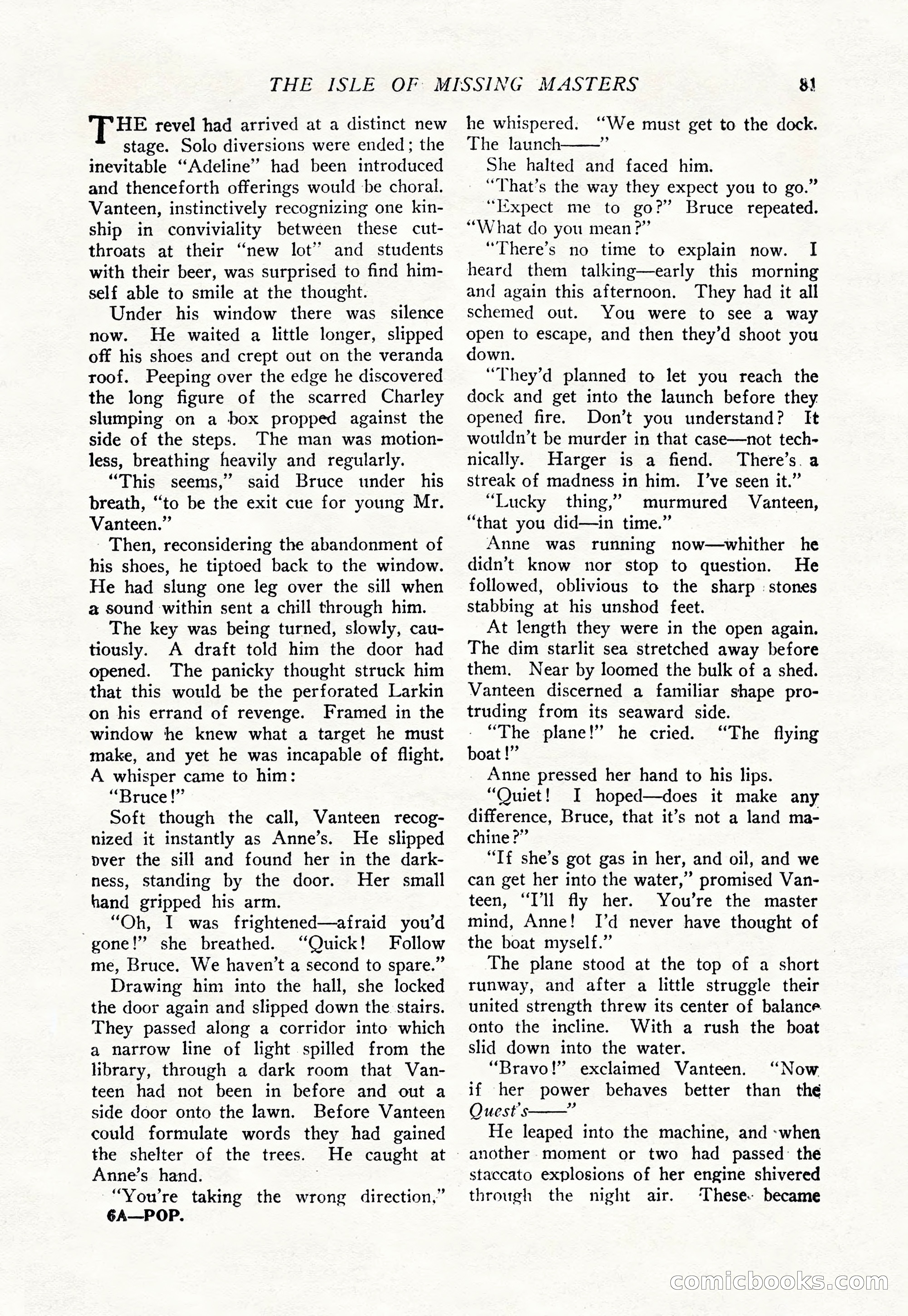 The Popular Magazine, August 7, 1925 — page 99 of 220