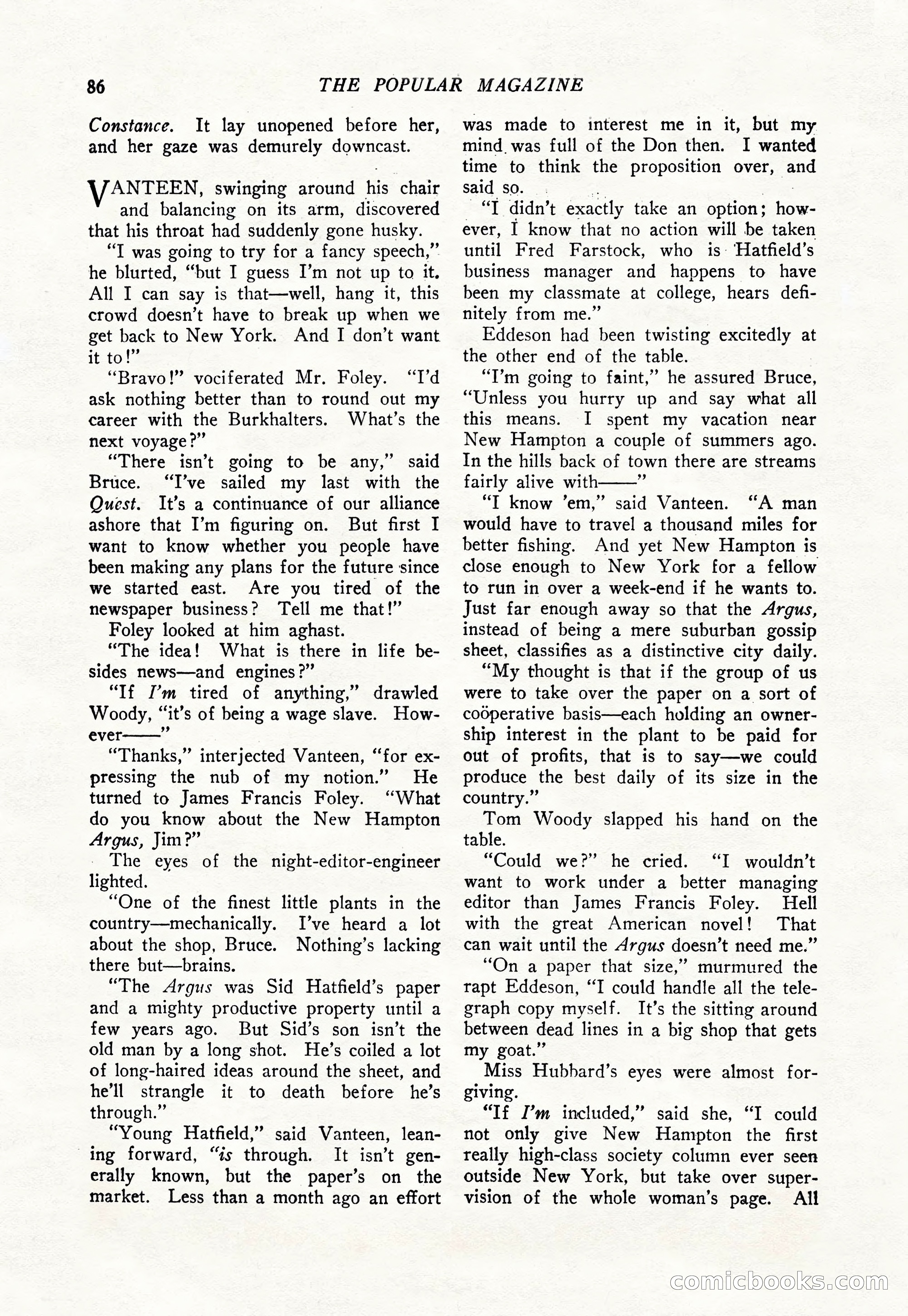 The Popular Magazine, August 7, 1925 — page 104 of 220