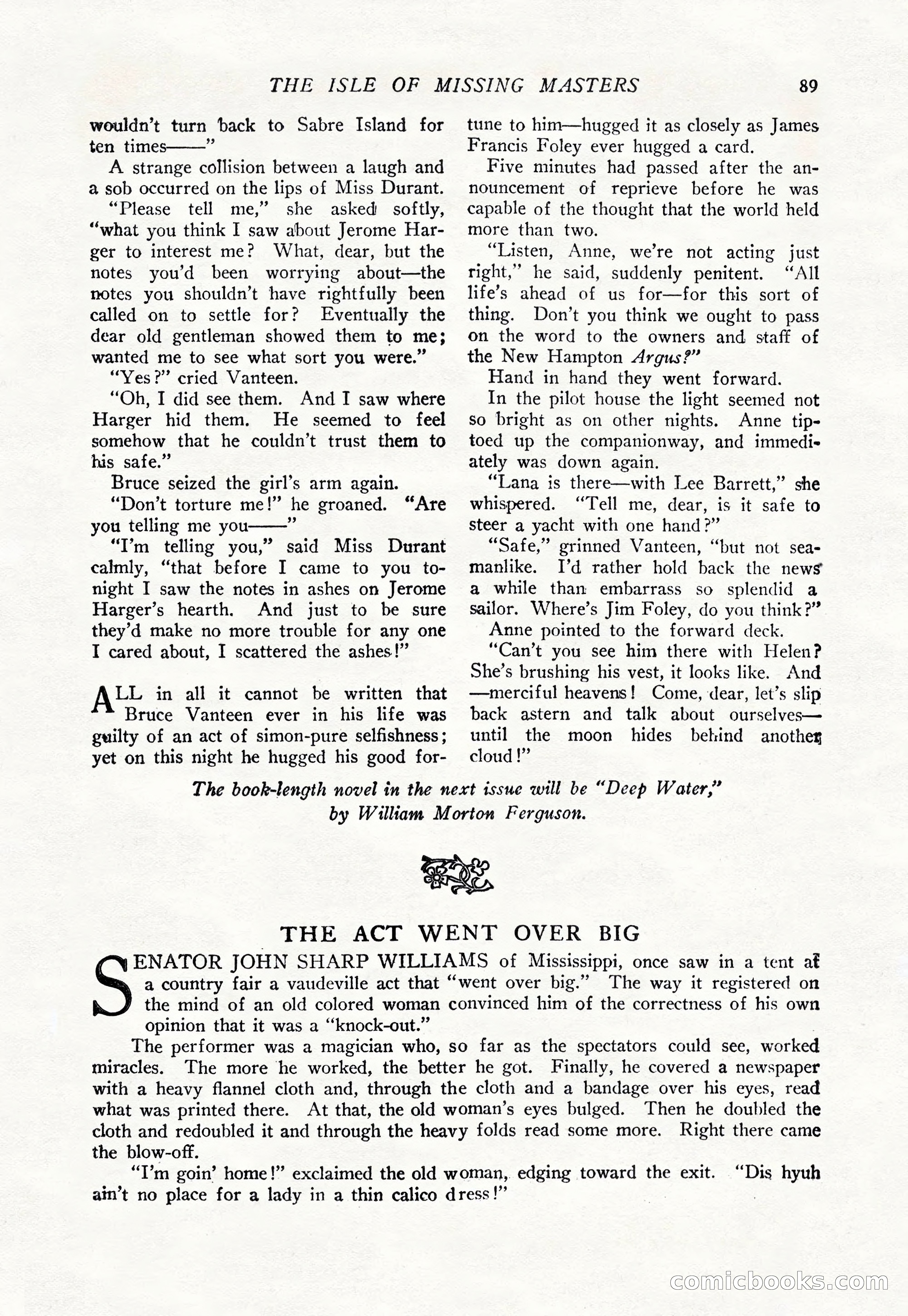 The Popular Magazine, August 7, 1925 — page 107 of 220