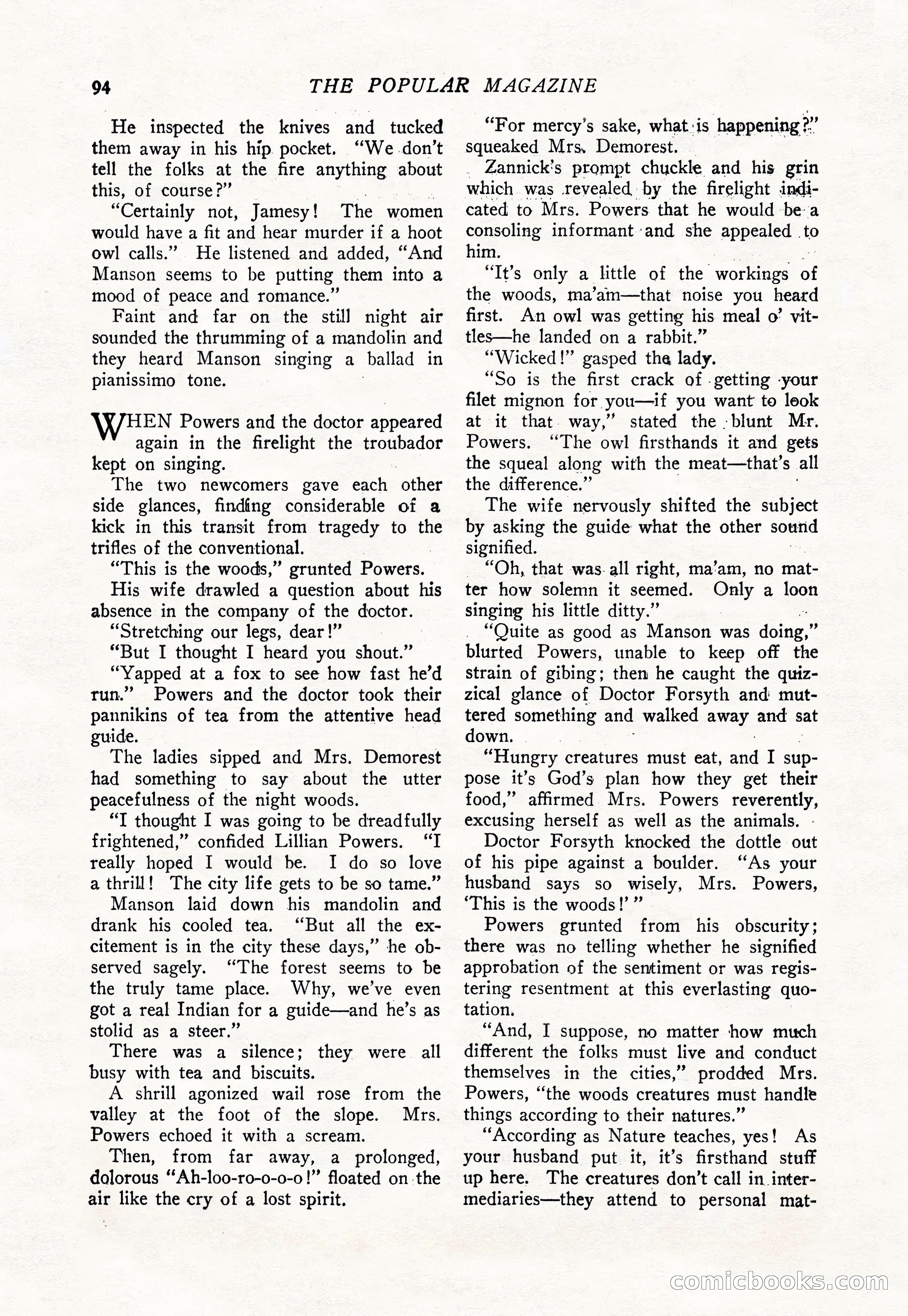 The Popular Magazine, August 7, 1925 — page 112 of 220