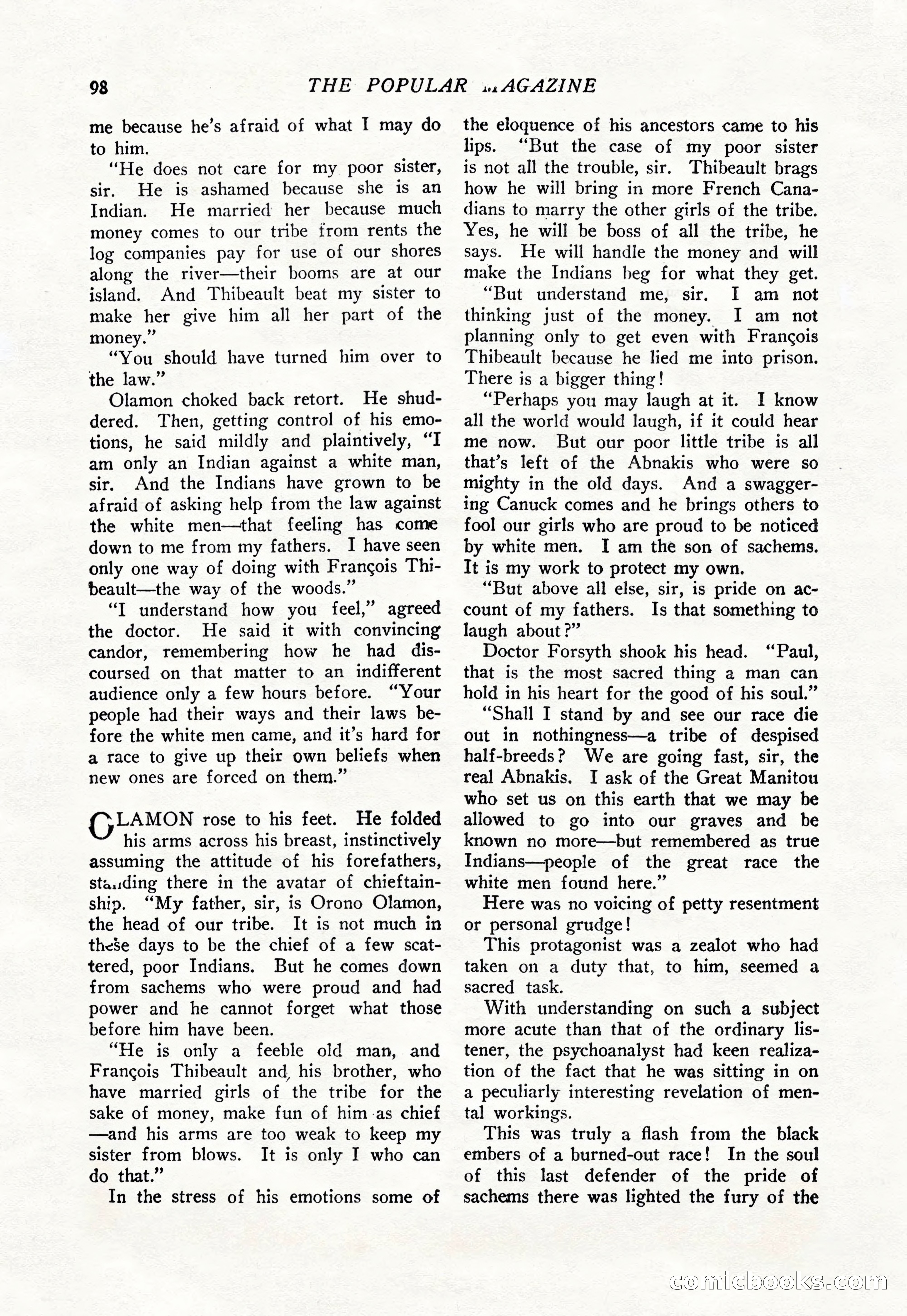The Popular Magazine, August 7, 1925 — page 116 of 220